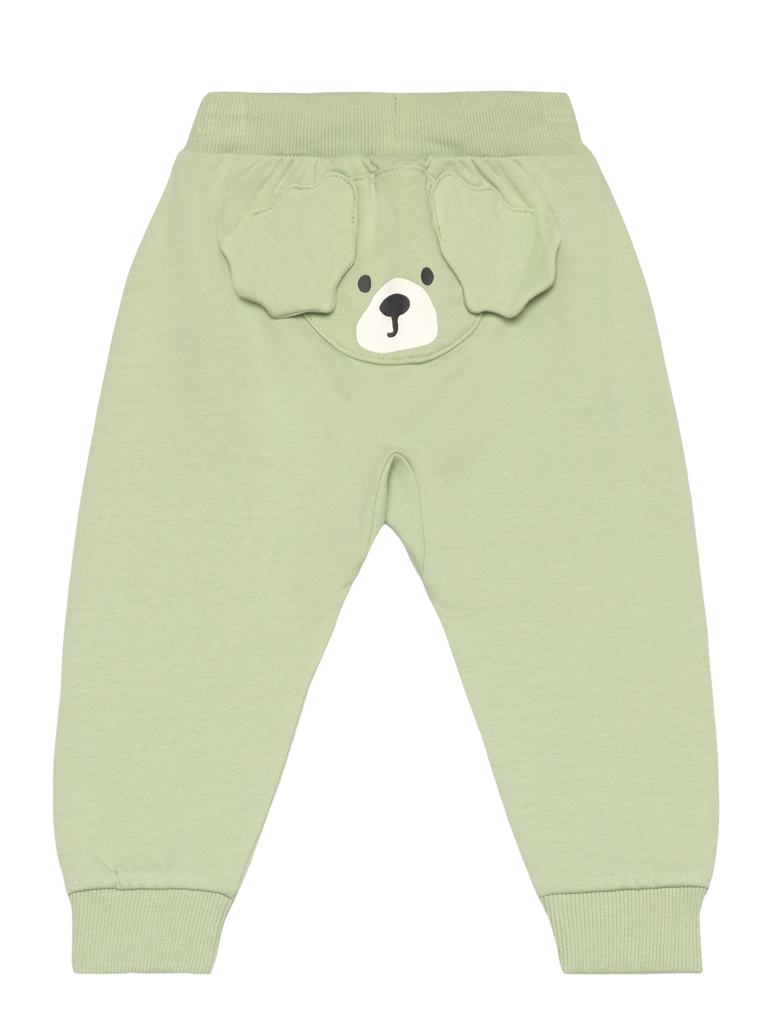 Lindex - Trousers face at back - suvised sooduspakkumised - light dusty green - 1