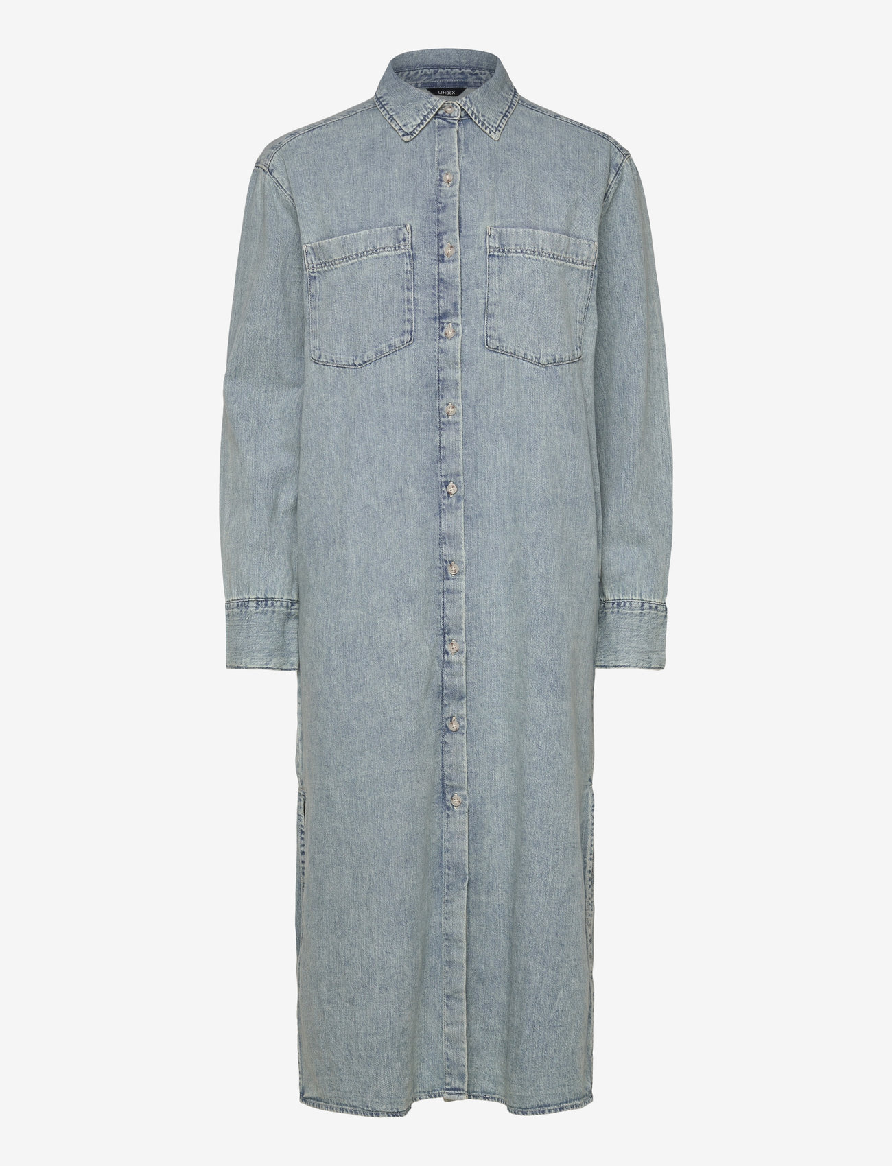 Lindex - Dress Selen - jeanskleider - denim blue - 1