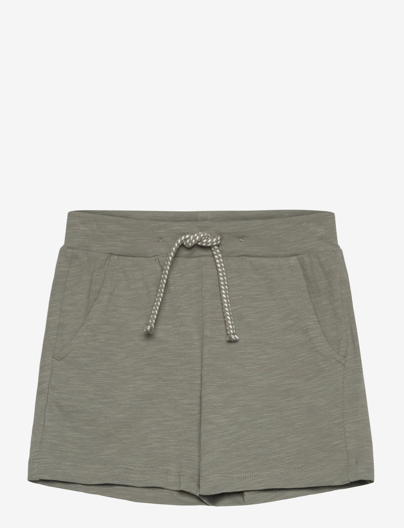 Lindex - Shorts Slub - sweat shorts - dusty green - 1