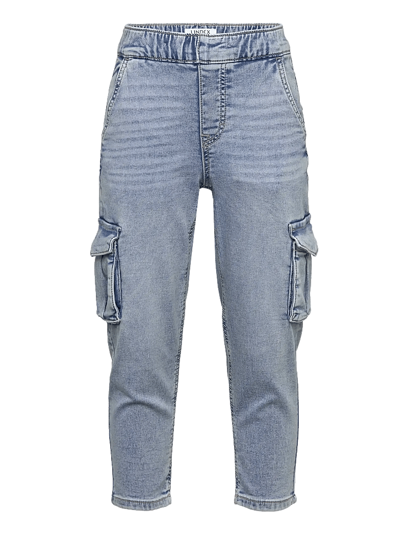 Lindex - Trousers denim Wilmer jersey c - loose jeans - denim - 1