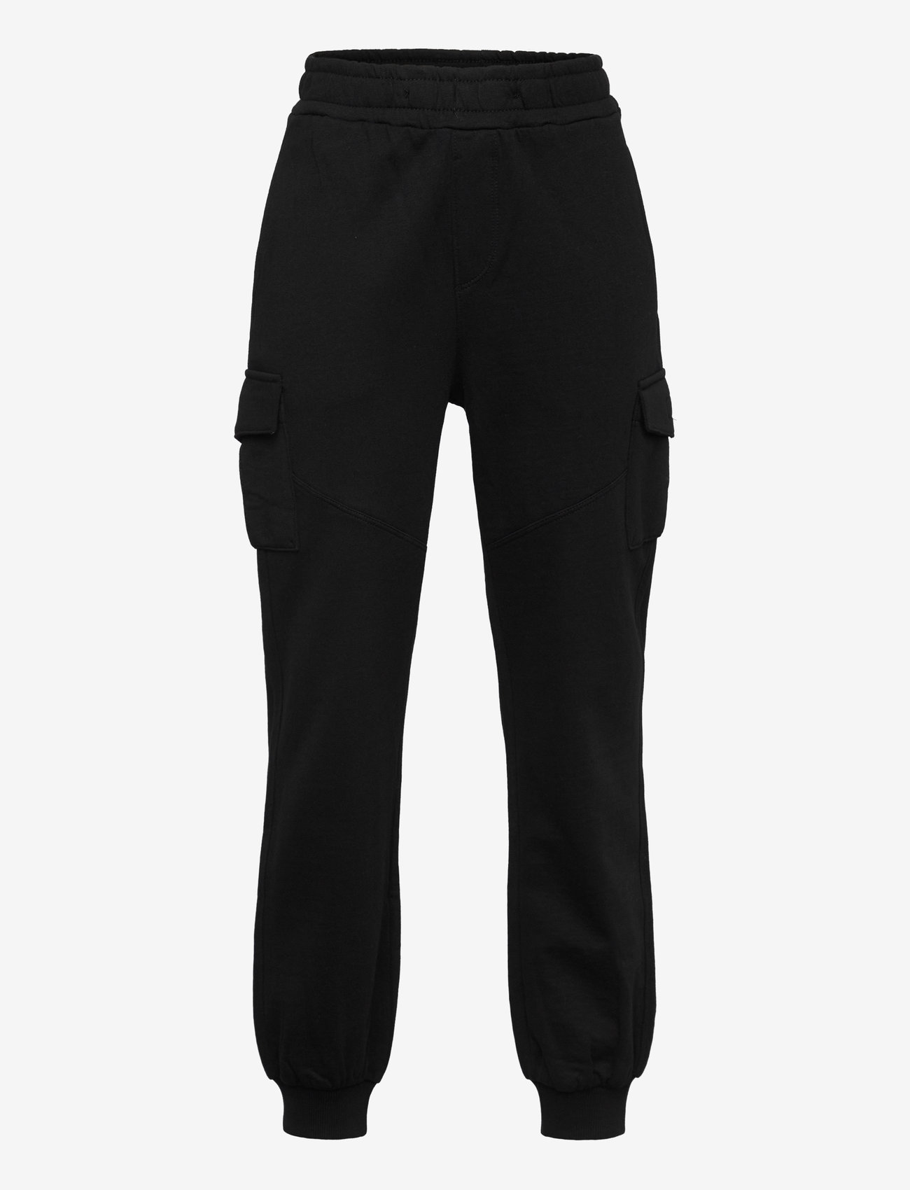 Lindex - Trousers Cargo Jersey SS25 - jogginghosen - black - 1