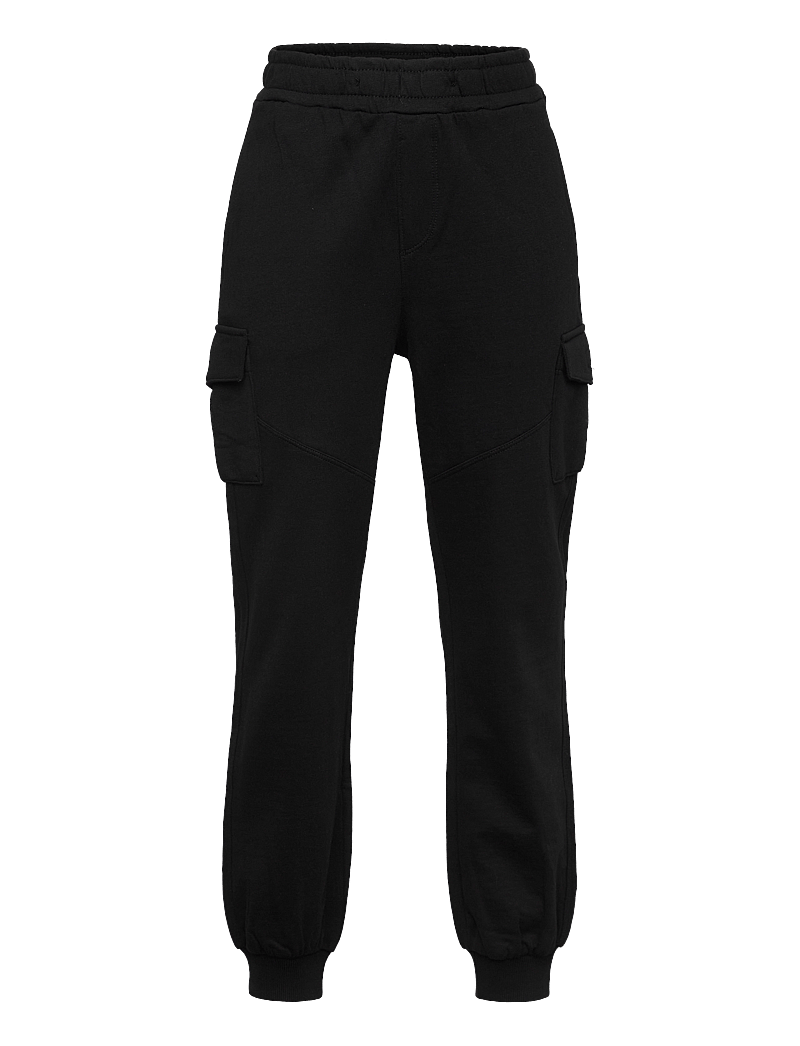 Lindex - Trousers Cargo Jersey SS25 - sweatpants - black - 1