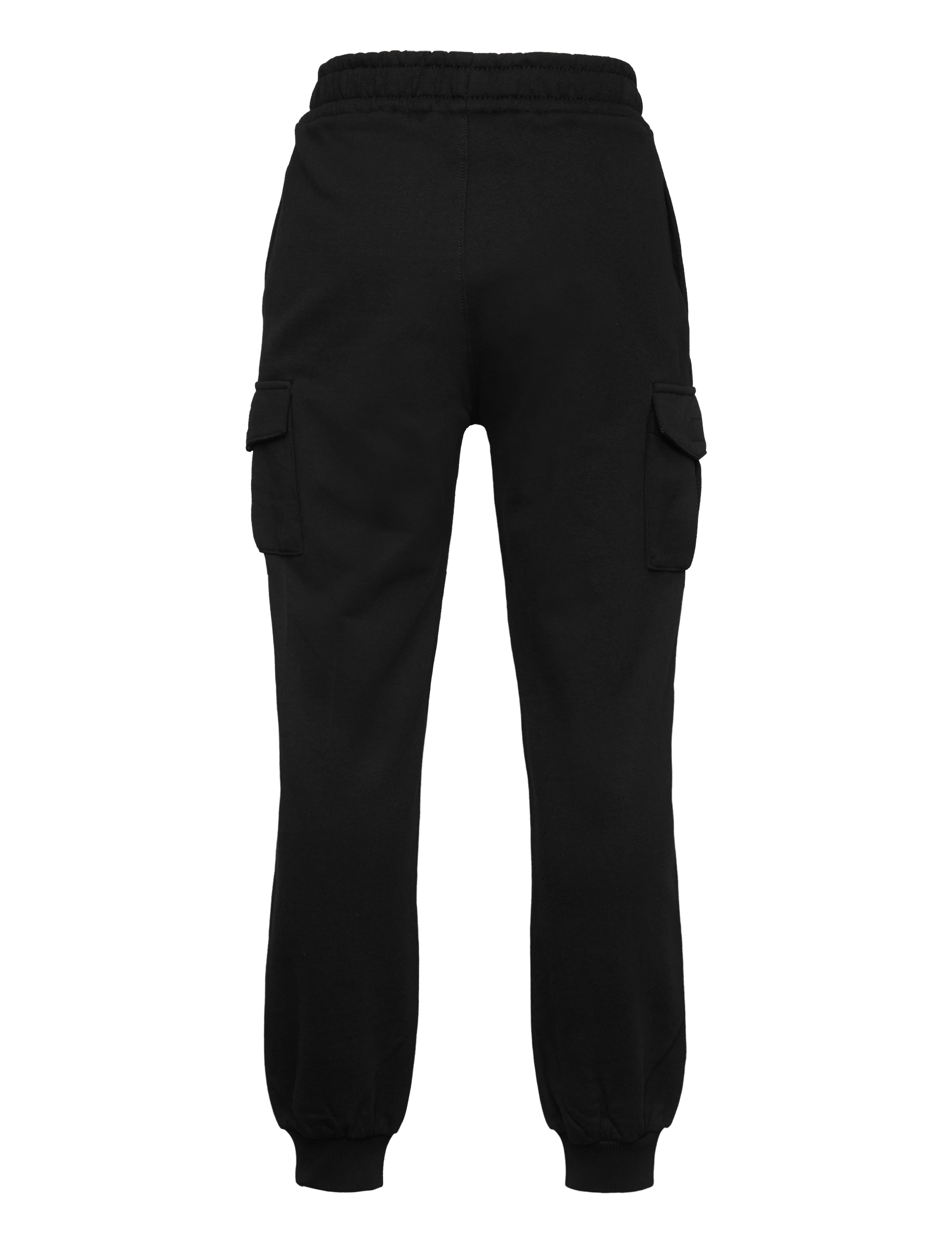 Lindex - Trousers Cargo Jersey SS25 - sporta bikses - black - 2