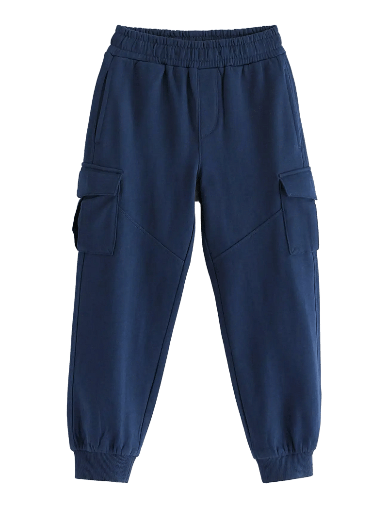 Lindex - Trousers Cargo Jersey SS25 - sweatpants - dark blue - 1
