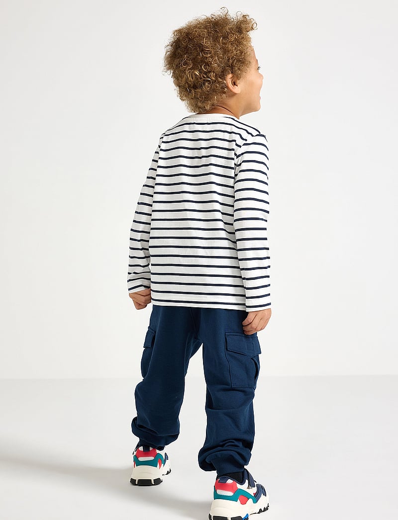 Lindex - Trousers Cargo Jersey SS25 - sweatpants - dark blue - 3