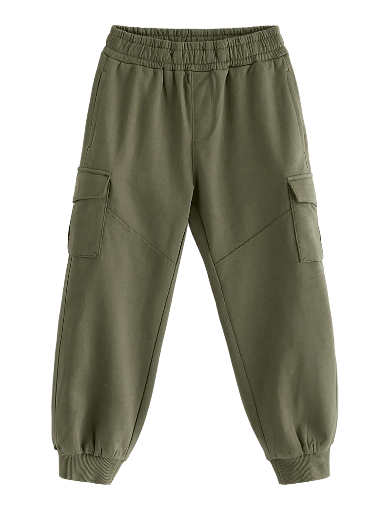 Lindex - Trousers Cargo Jersey SS25 - sweatpants - lt dusty khaki - 1