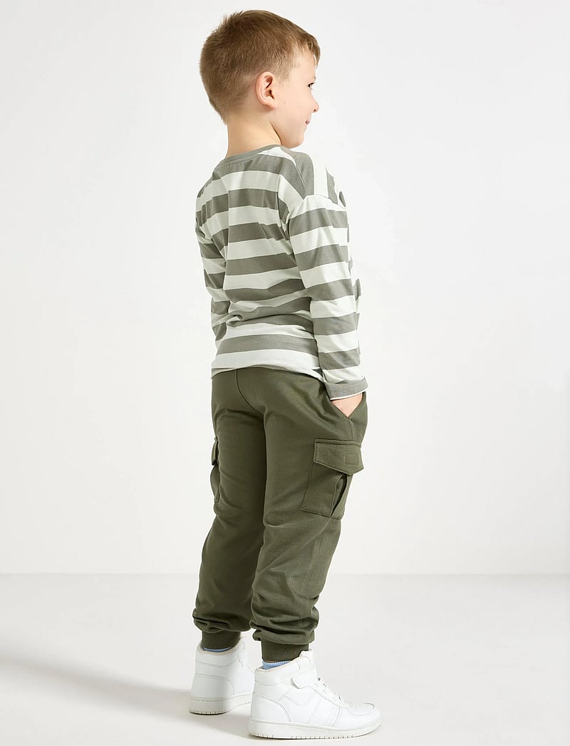 Lindex - Trousers Cargo Jersey SS25 - sweatpants - lt dusty khaki - 3