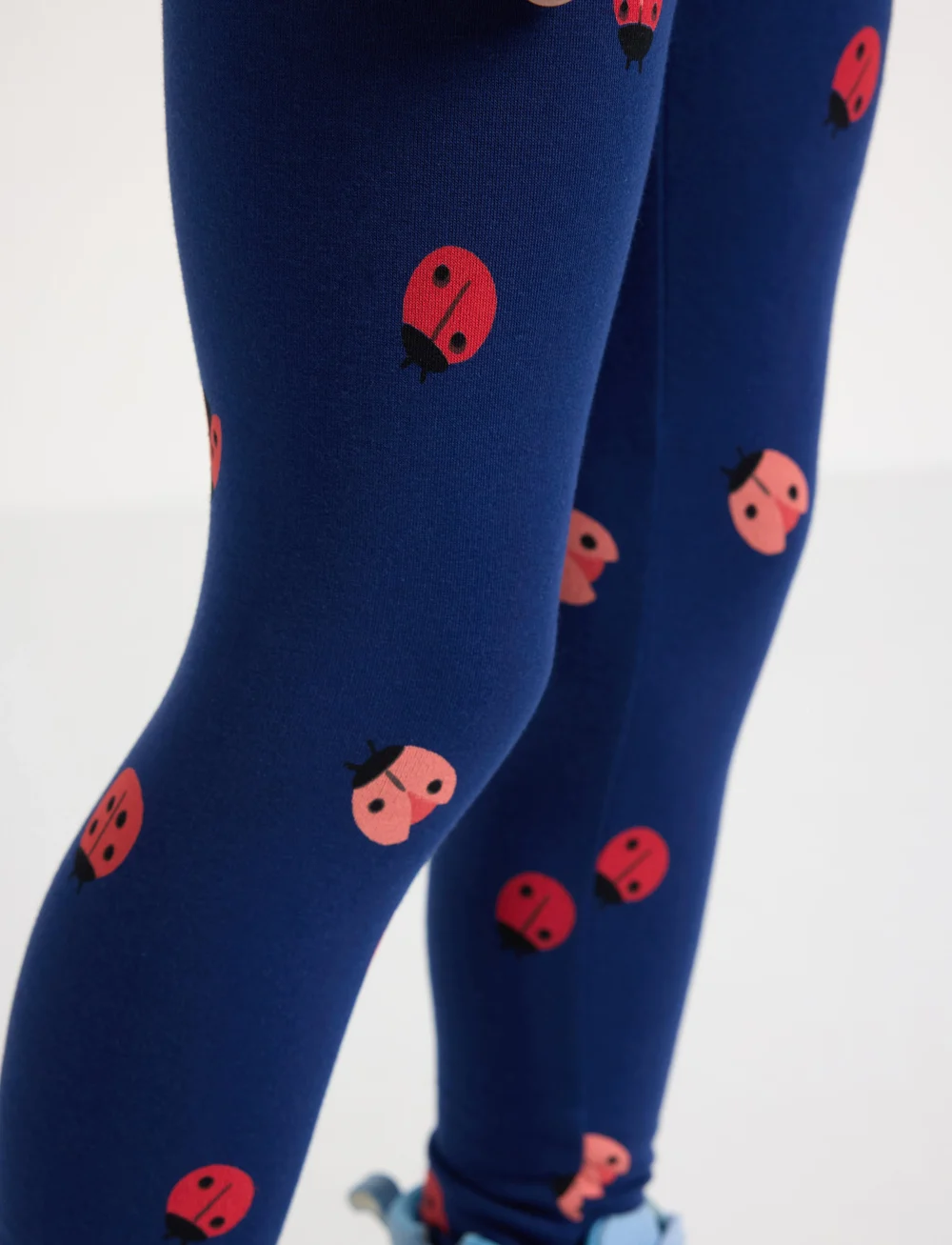 Lindex - Leggings Ladybug AOP - leggingsit - dark blue - 4
