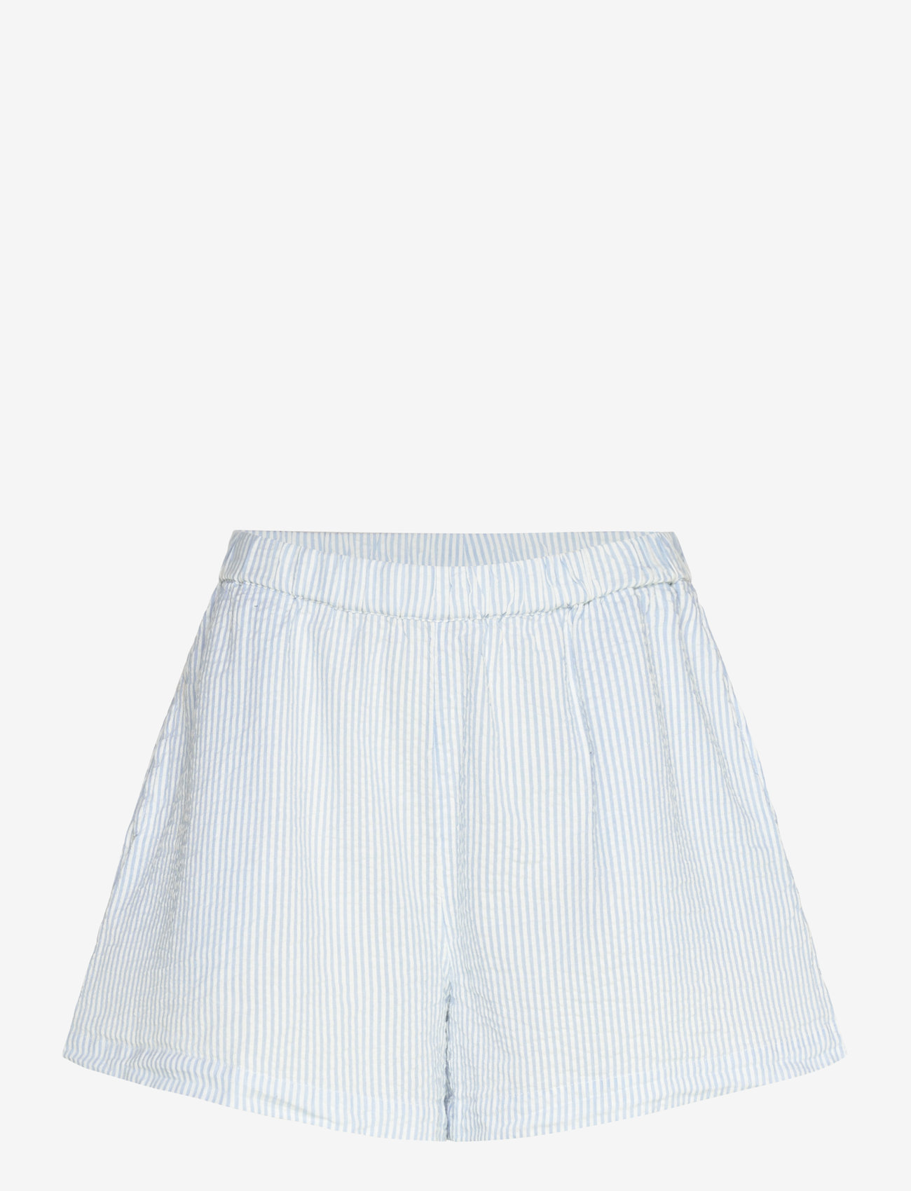 Lindex - Pyjama shorts seersucker - pyjamasshorts - blue - 1
