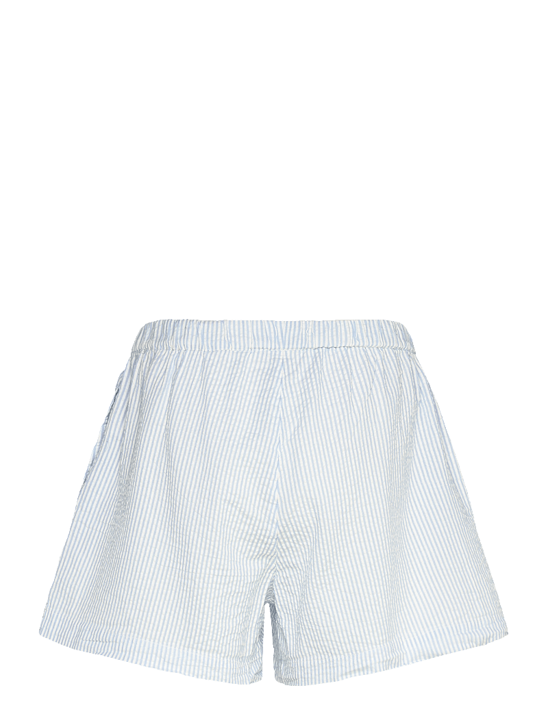 Lindex - Pyjama shorts seersucker - pyjamasshorts - blue - 2