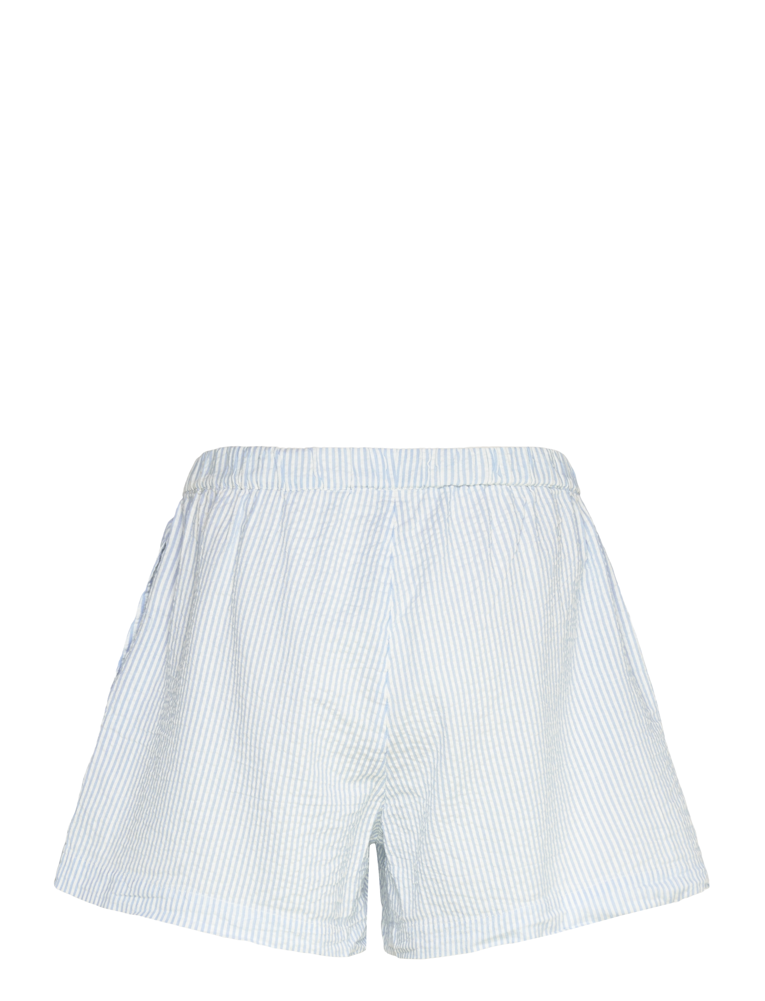 Lindex - Pyjama shorts seersucker - shortsit - blue - 2