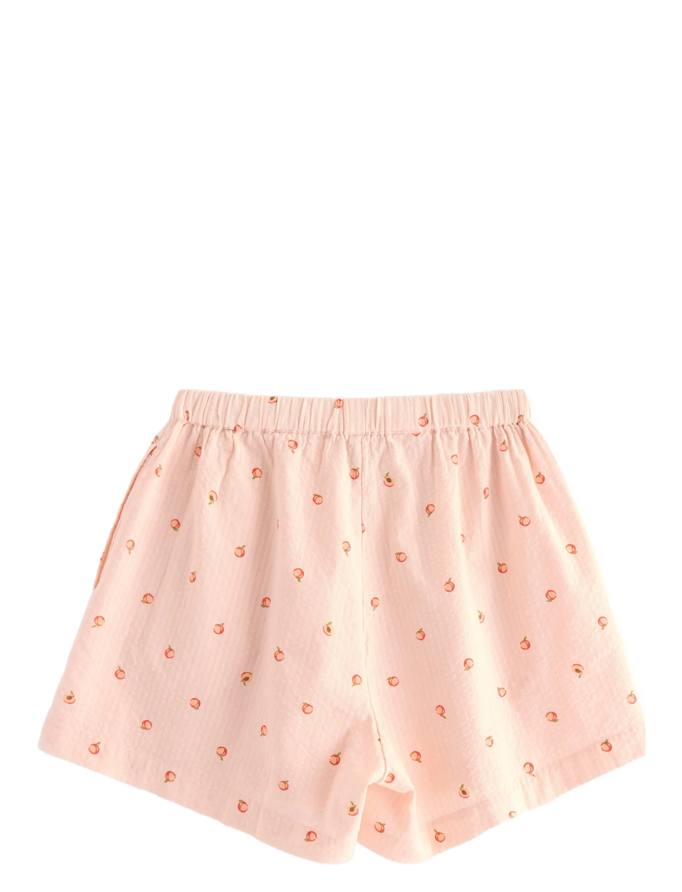 Lindex - Pyjama shorts seersucker - shorts - lt pink - 2