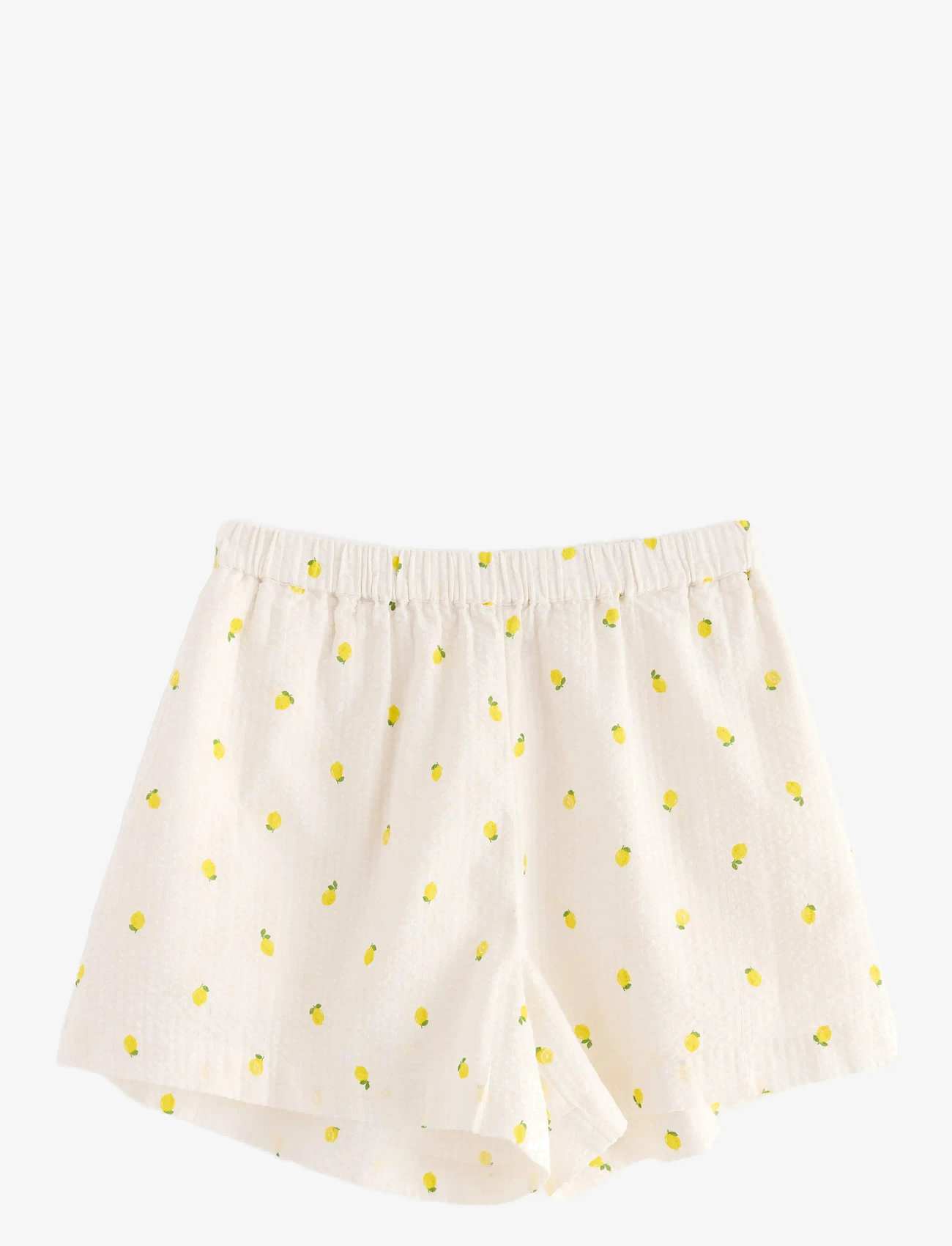 Lindex - Pyjama shorts seersucker - natshorts - yellow - 1