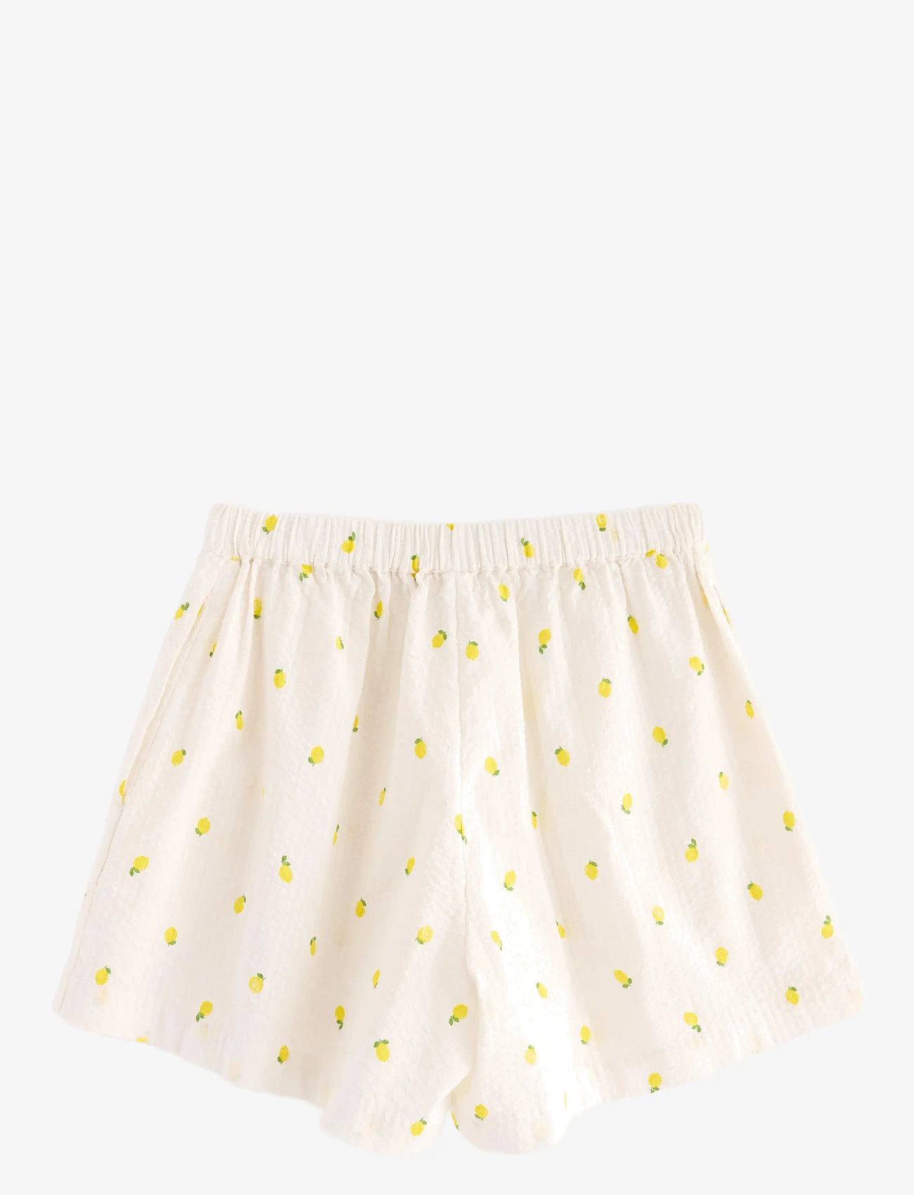 Lindex - Pyjama shorts seersucker - natshorts - yellow - 2