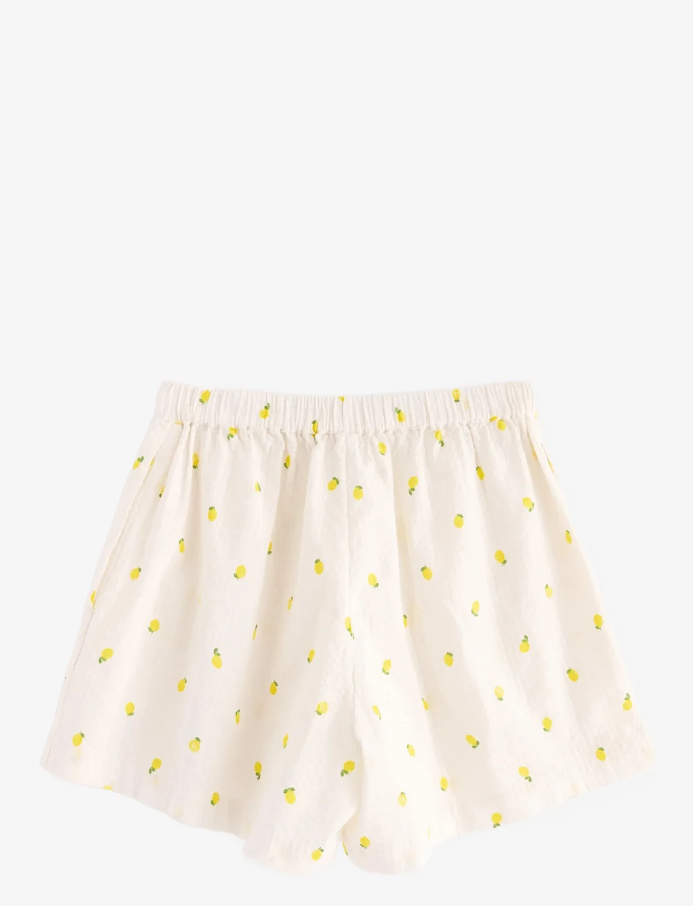 Lindex - Pyjama shorts seersucker - shorts - yellow - 1