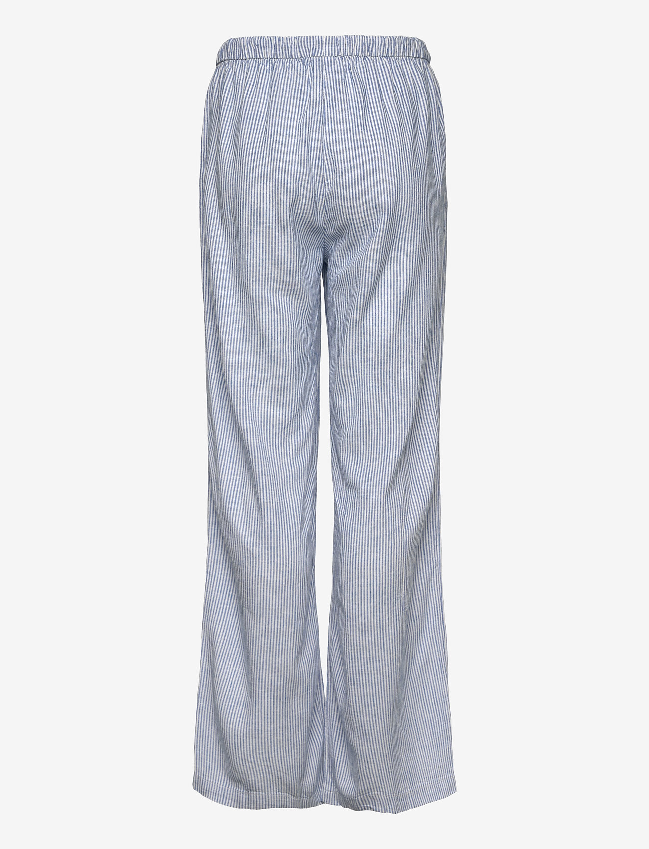 Lindex - Trousers Linen blend - leinen-kleidung - blue - 1