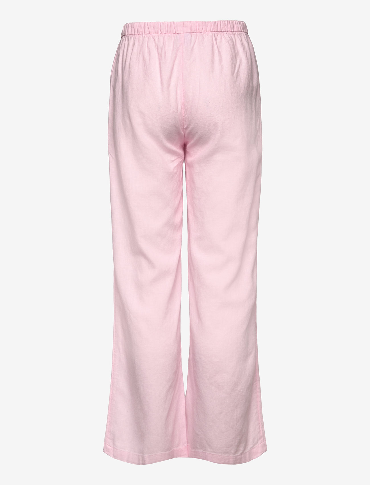 Lindex - Trousers Linen blend - bukser - light pink - 1