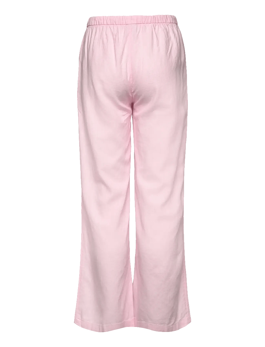 Lindex - Trousers Linen blend - leinen-kleidung - light pink - 1