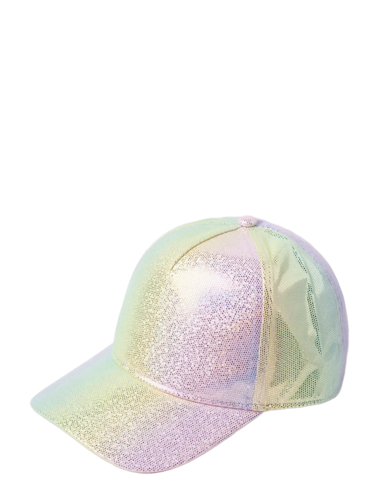 Lindex Cap roundpeak rainbow shimmer - Accessoires - LIGHT LILAC / multi