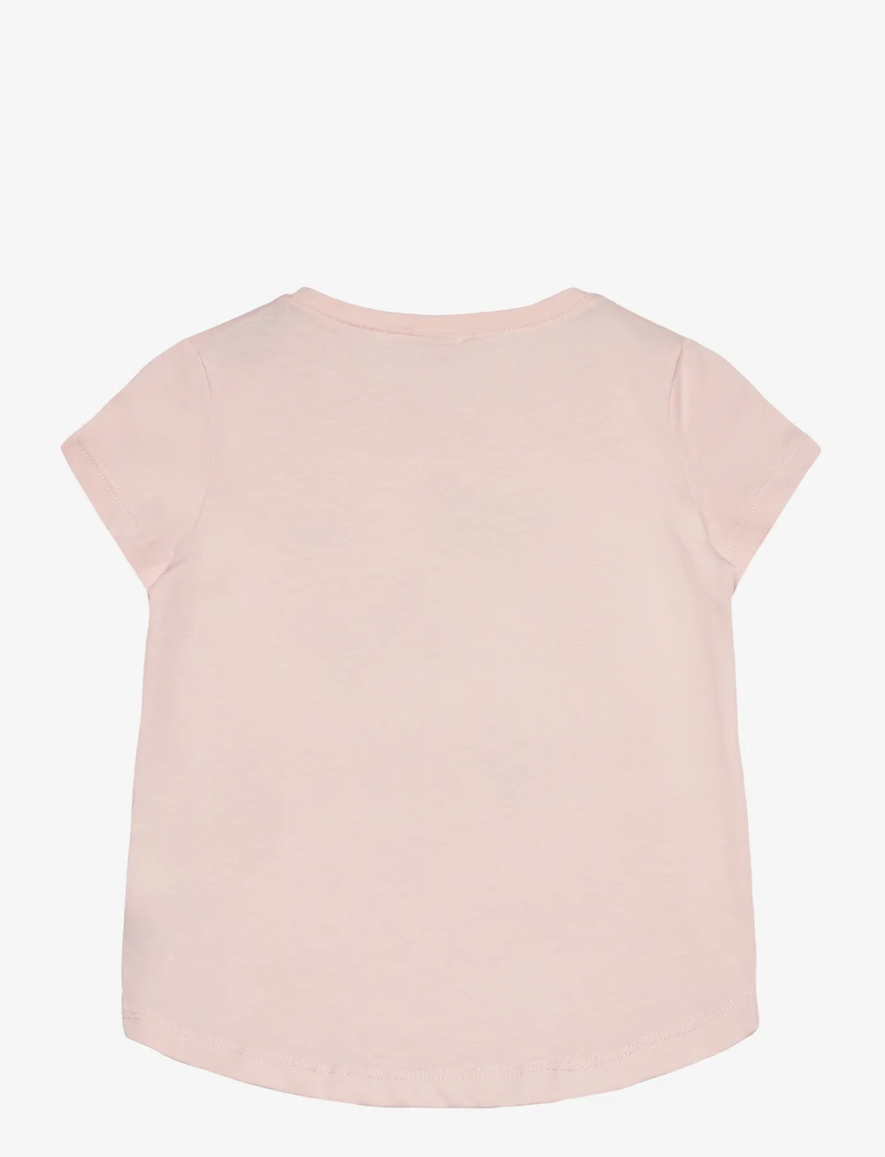 Lindex - Top ss sequins and flowers - kurzärmelige - light pink - 1