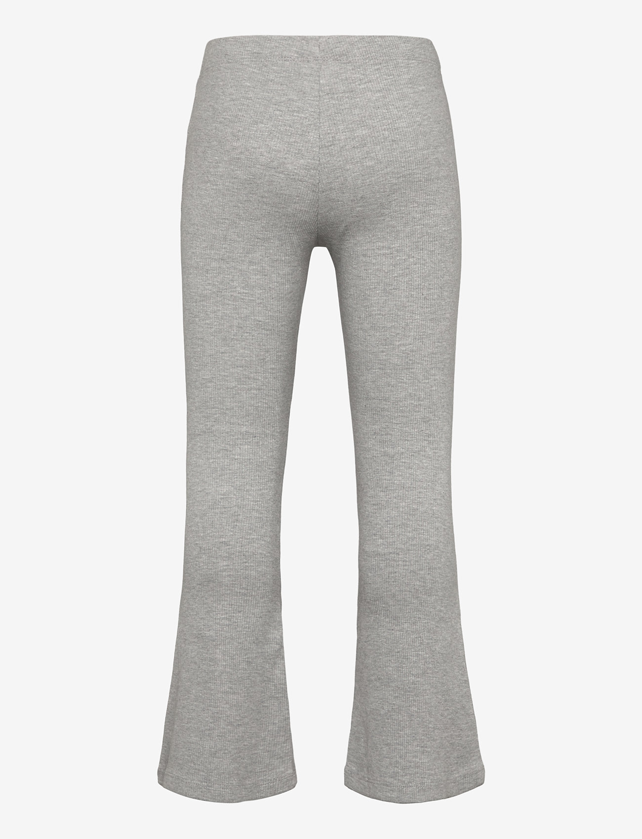 Lindex - Leggings flare 2x2 rib melange - jogginghosen - grey melange - 1