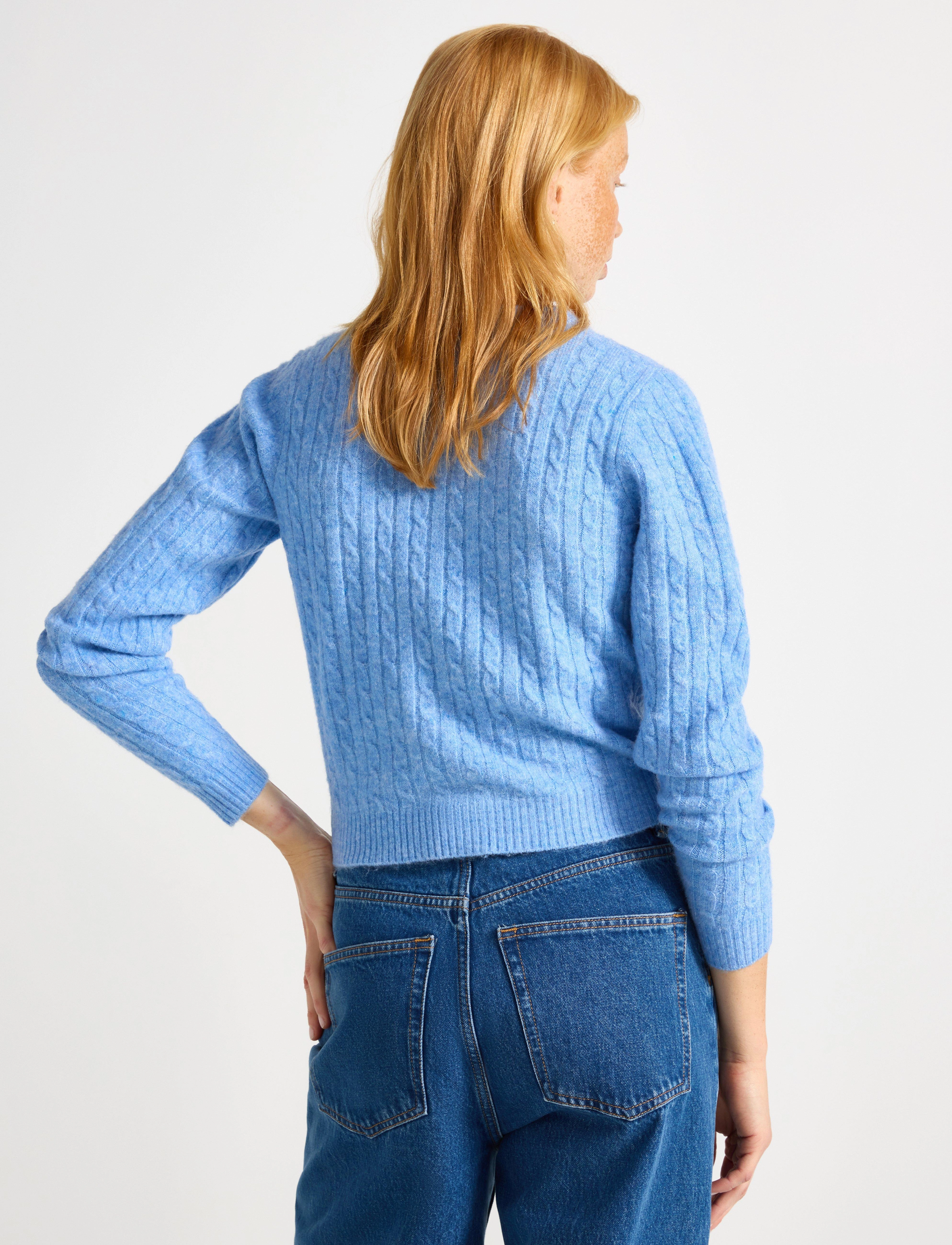 Lindex - Cardigan Clarissa - laveste priser - blue melange - 3