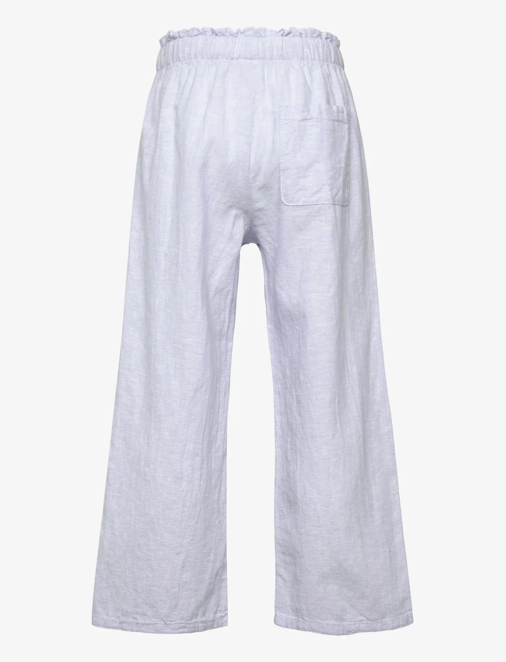 Lindex - Trousers wide cropped linen - babyhosen - light blue - 2