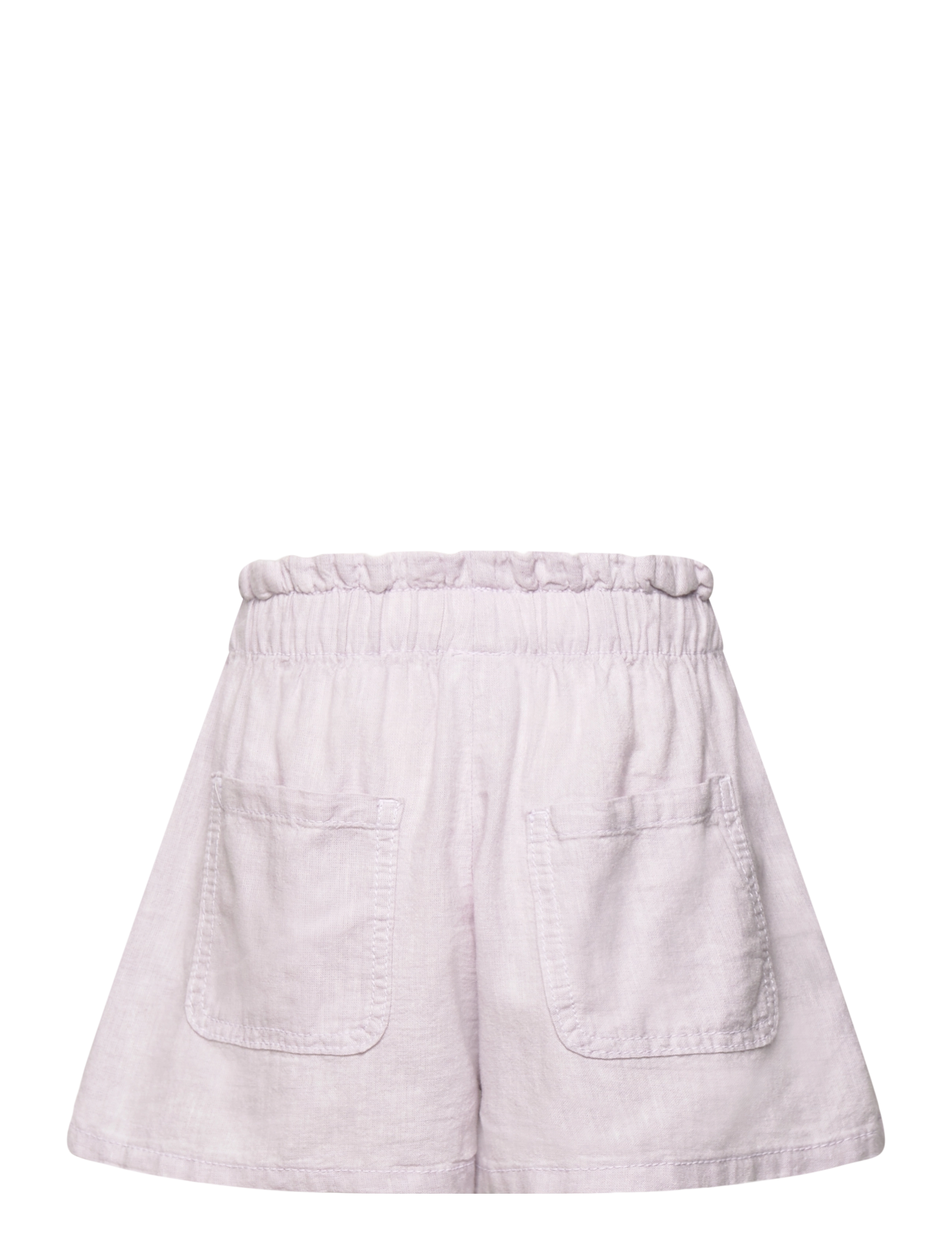 Lindex - Shorts linen solid - sommarfynd - light dusty lilac - 1
