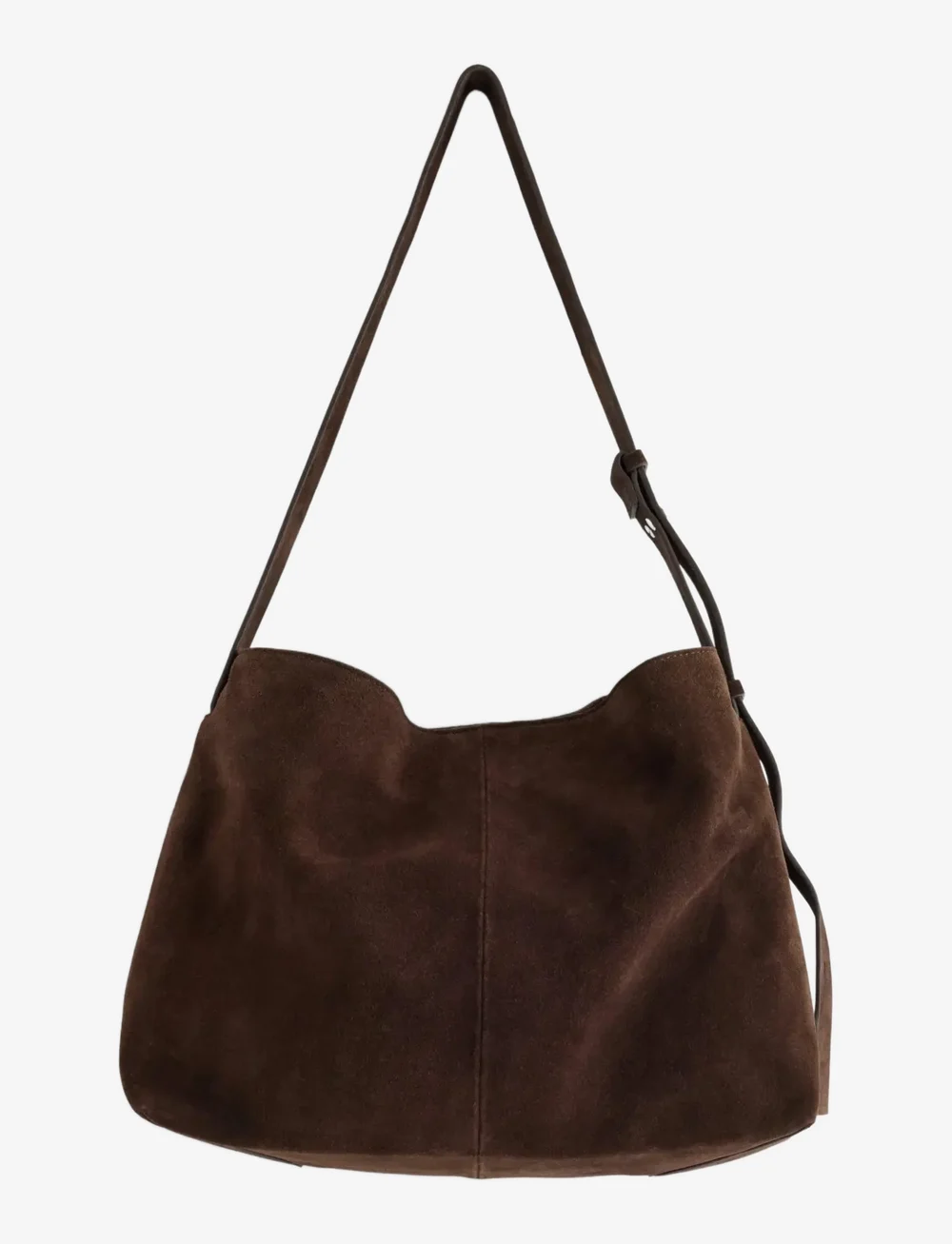 Lindex - Bag Suede - speciella tillfällen - dark brown - 1