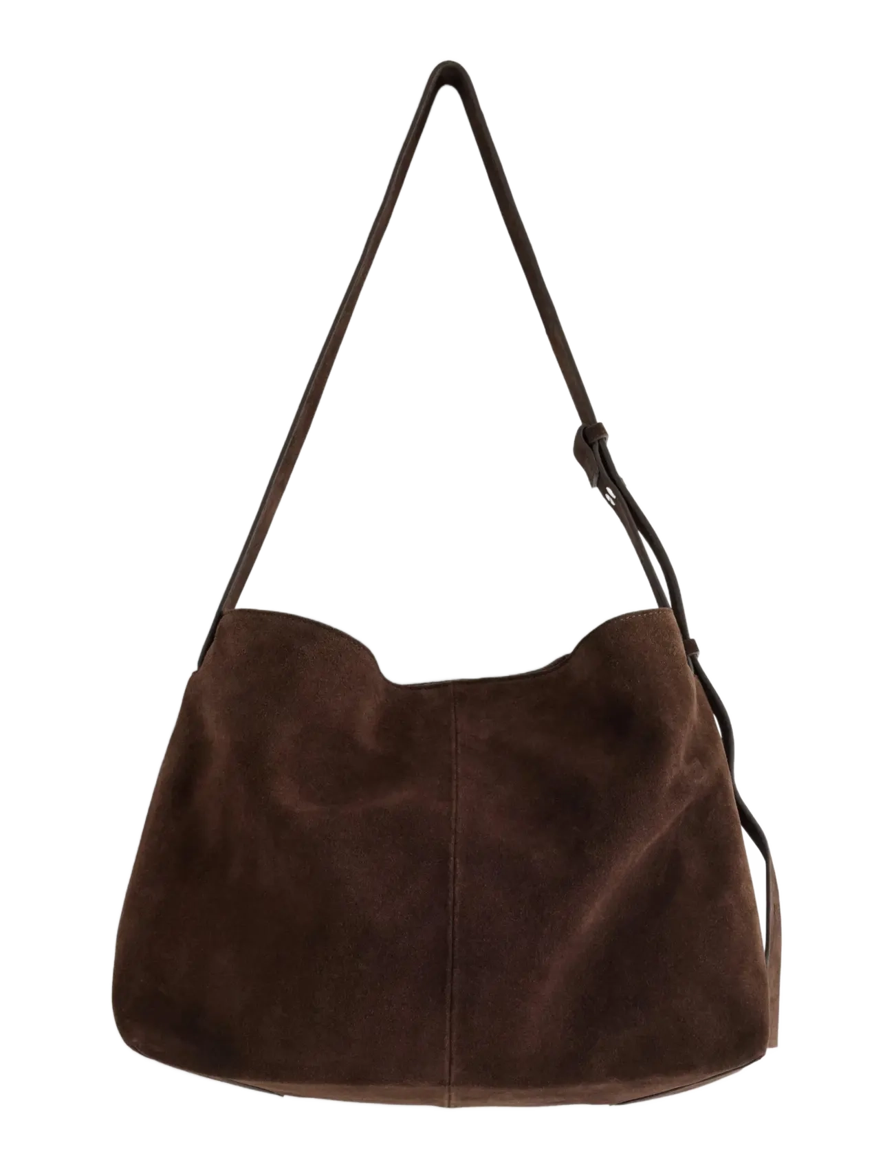 Lindex Bag Suede - Modetrends - DARK BROWN / brown
