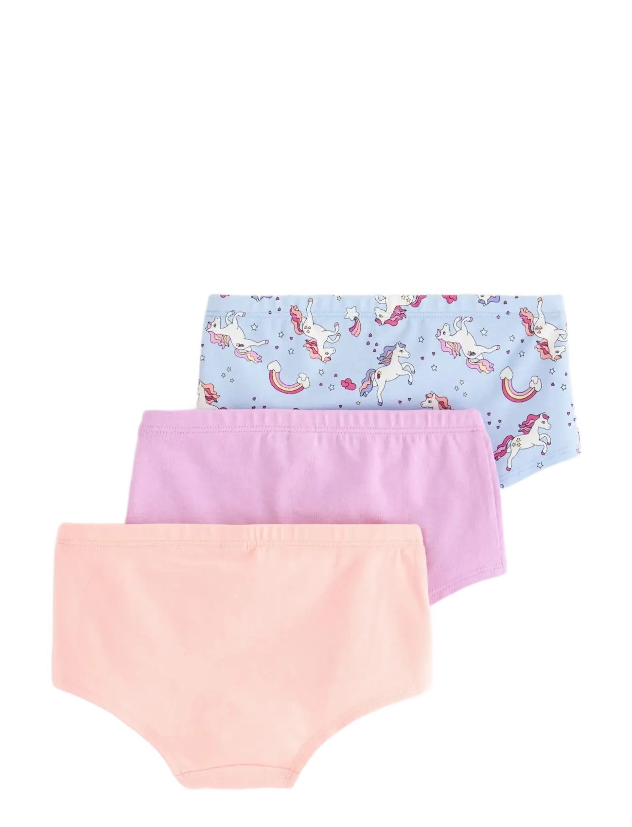 Lindex - Hipster 3 pack Unicorn - püksid - light pink - 1