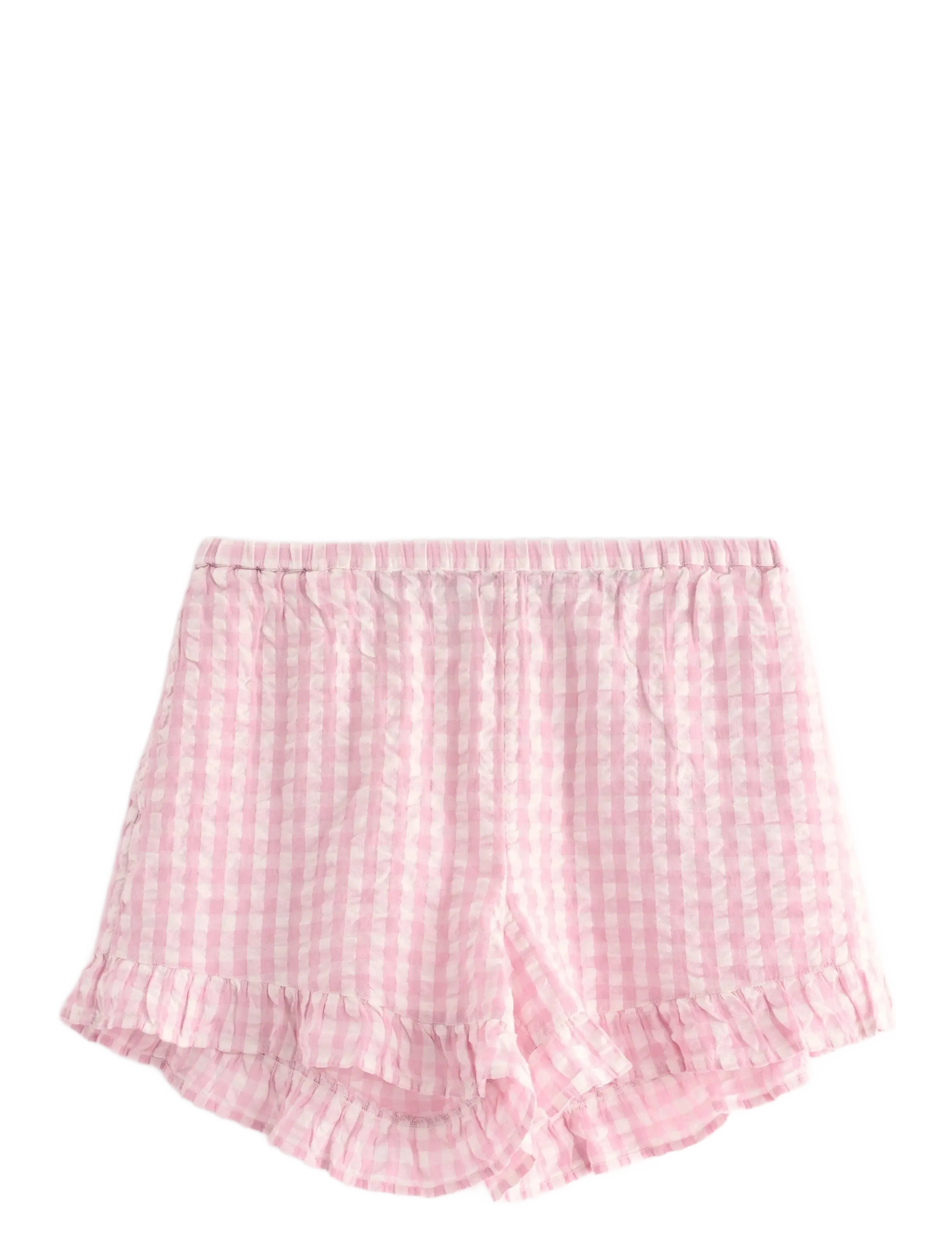 Lindex Pyjama shorts in seersucker - Ööriided - LIGHT DUSTY PINK / pink/rose
