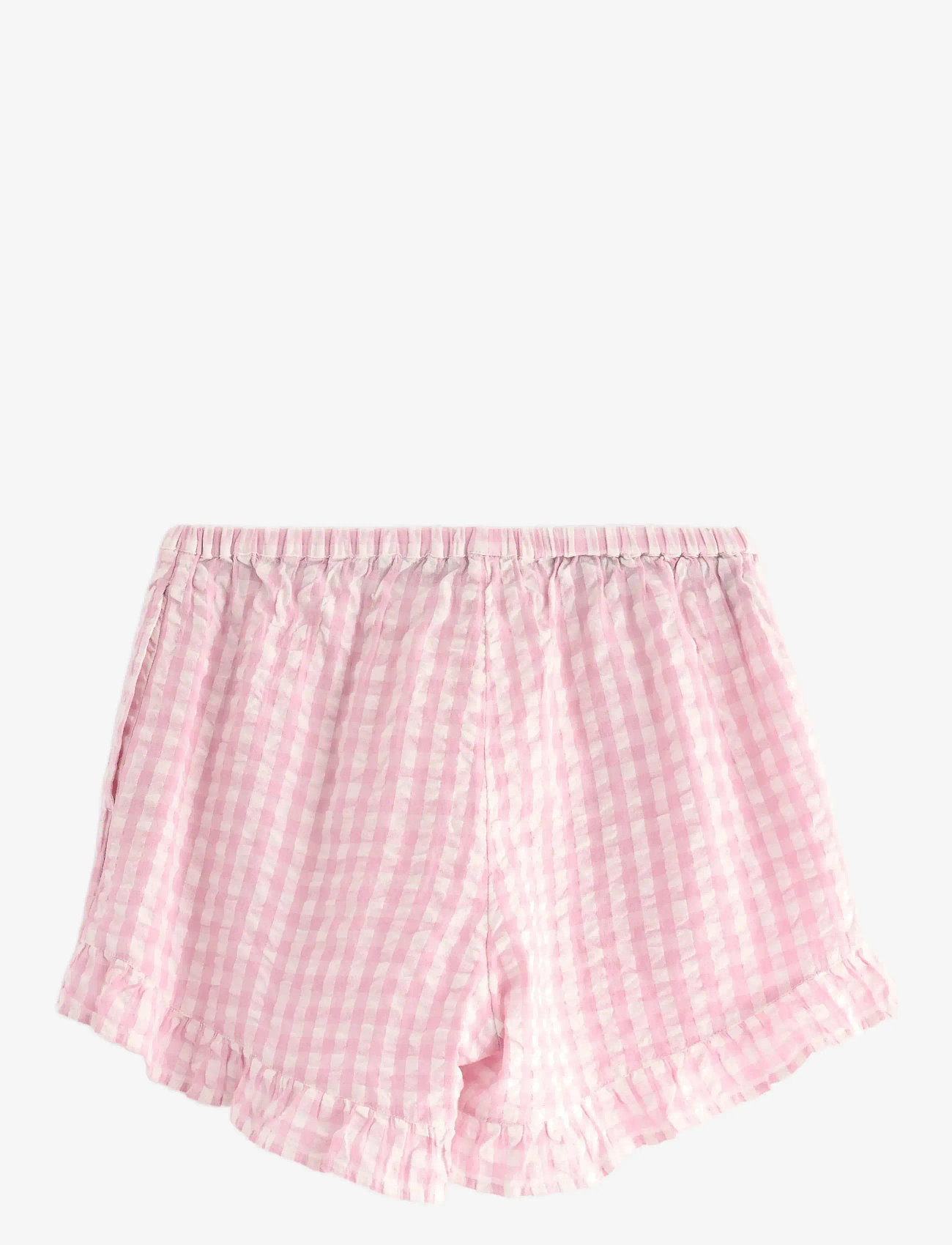 Lindex - Pyjama shorts in seersucker - lühikesed püksid - light dusty pink - 2