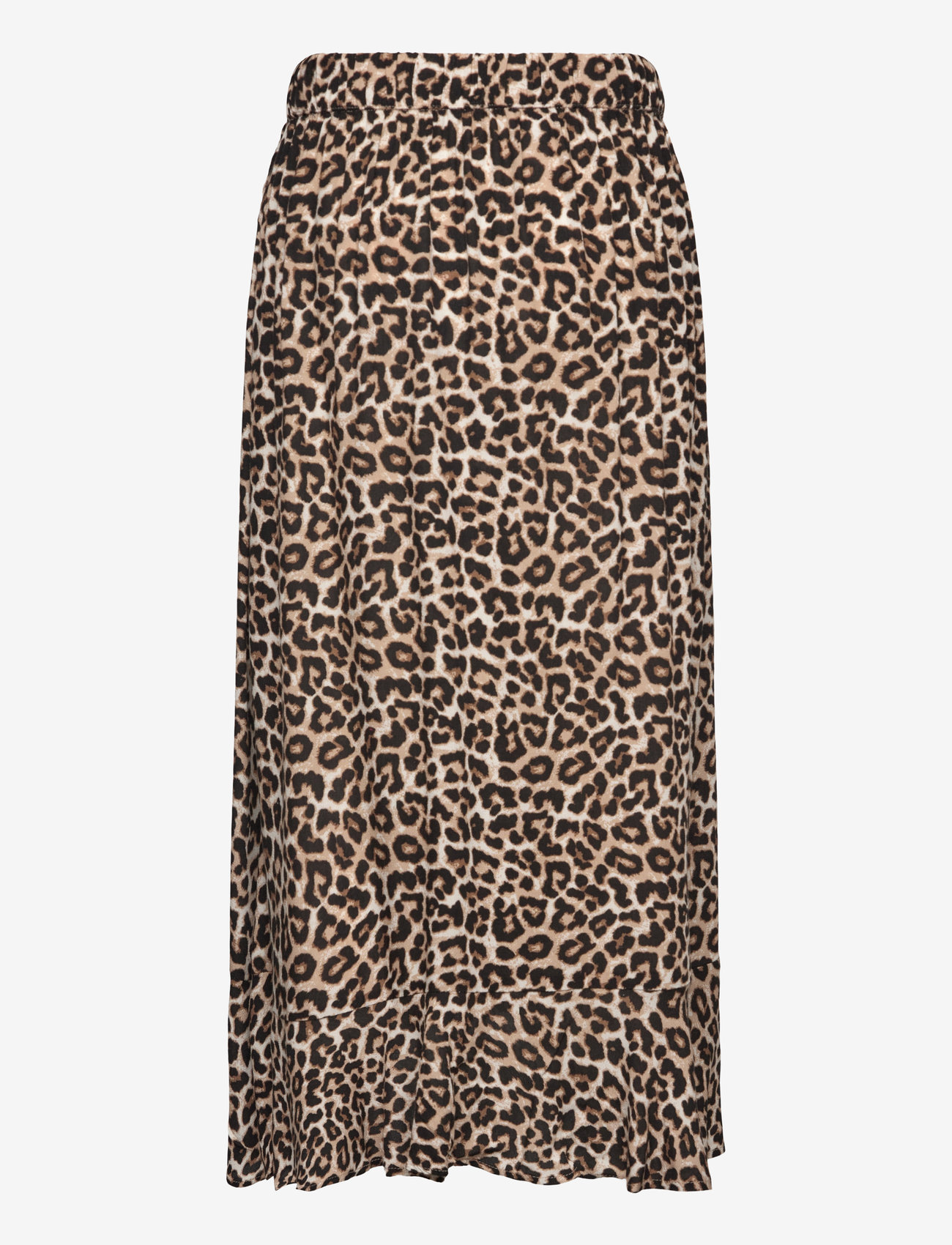 Lindex - Skirt midi with wrap - midi nederdele - beige - 2