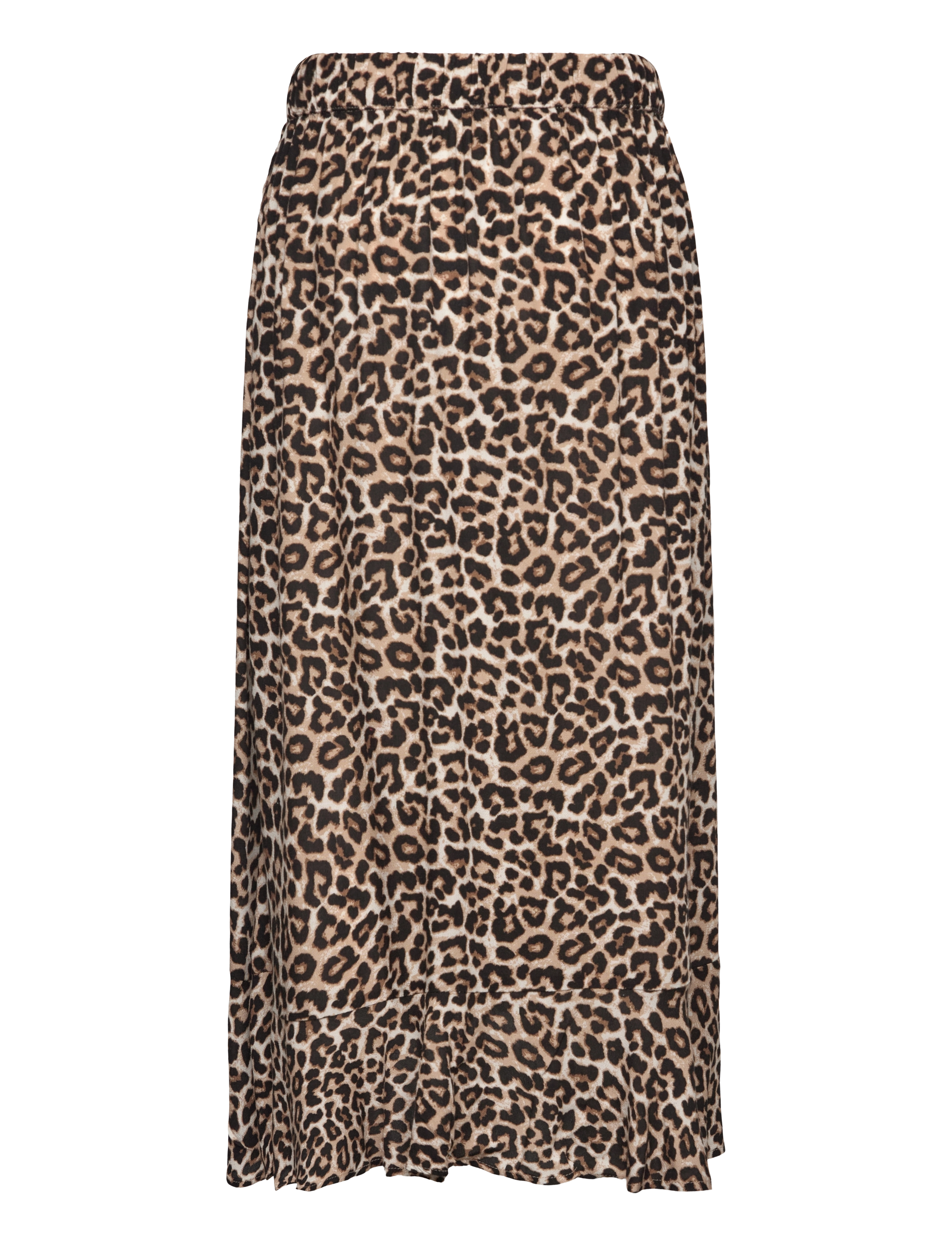 Lindex - Skirt midi with wrap - midi kjolar - beige - 2