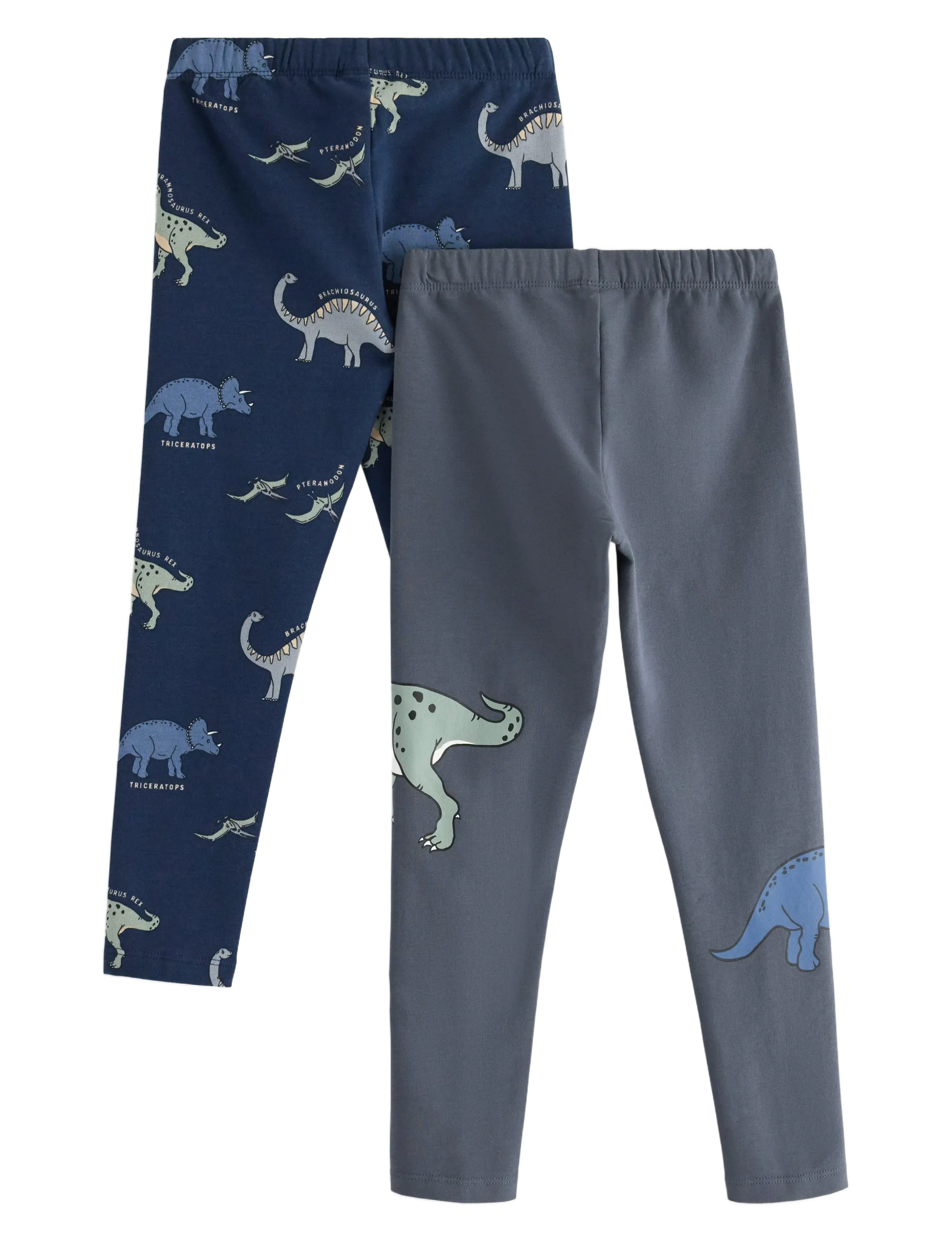 Lindex - Leggings 2 pack Trucks - leggings - dark grey - 1
