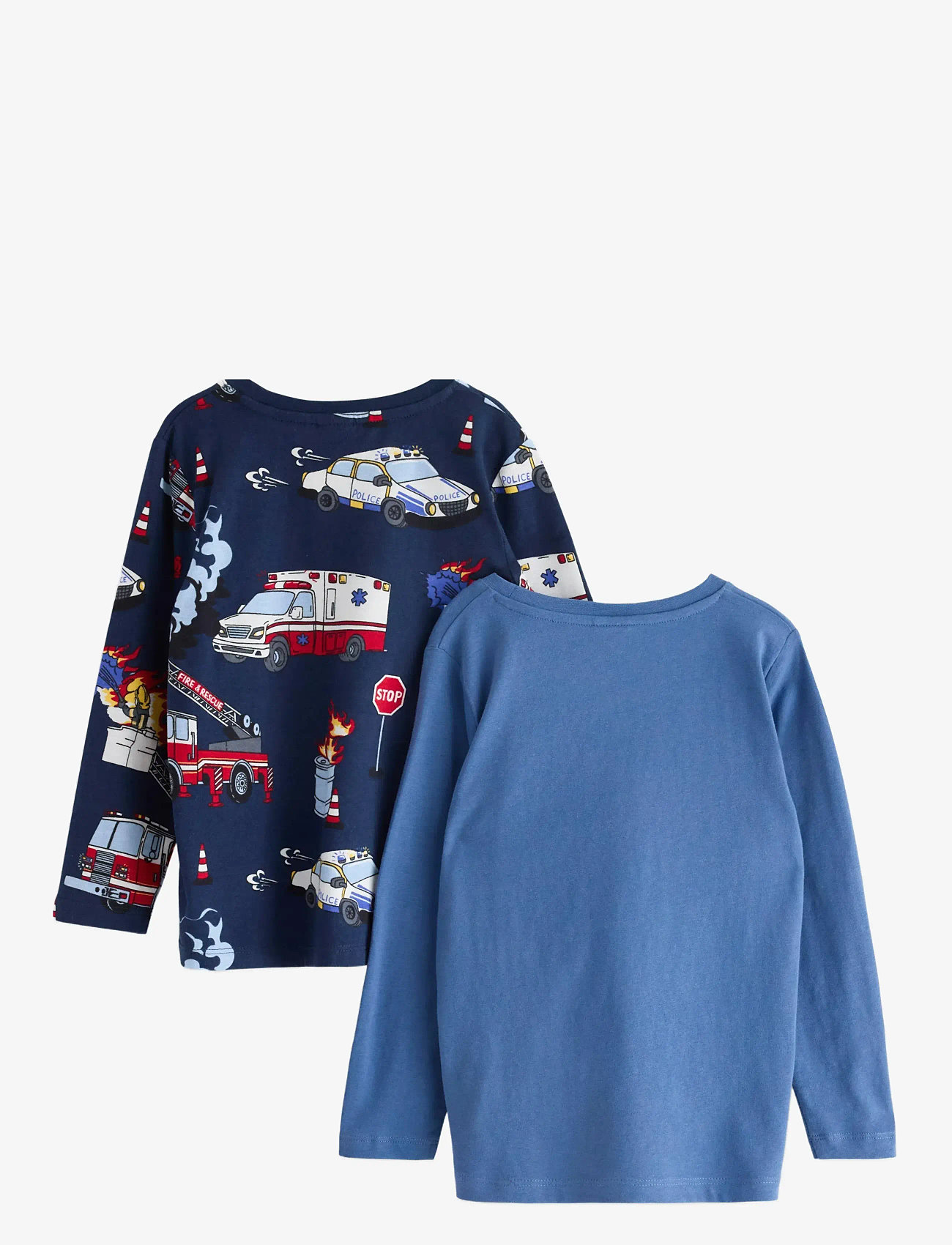 Lindex - Top LS Trucks 2 pack - langärmelig - light dusty blue - 1