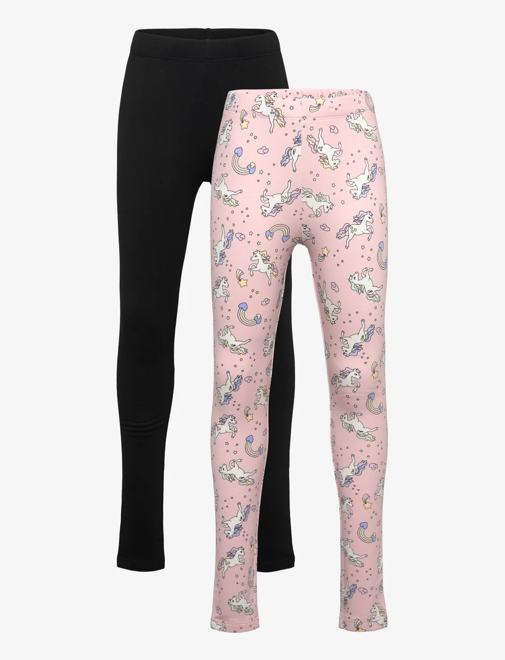 Lindex - Leggings 2 pack brushed inside - multipack leggings - light dusty pink - 1