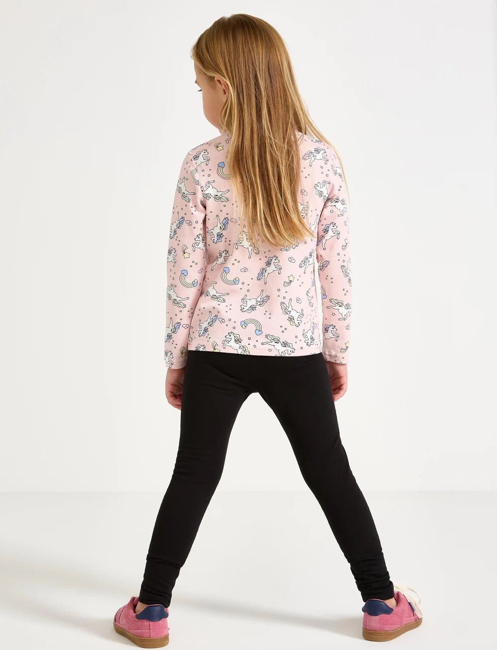 Lindex - Leggings 2 pack brushed inside - multipack leggings - light dusty pink - 2