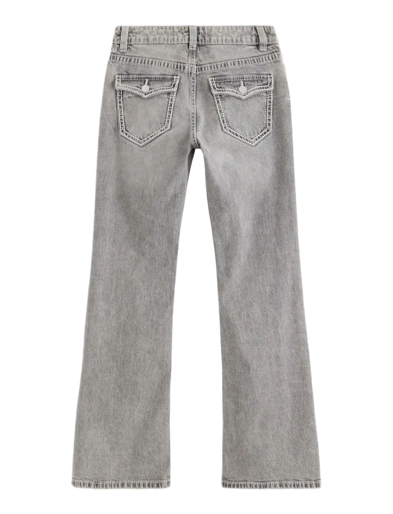Lindex - Trousers denim Freja pockets a - bootcut jeans - grey - 2