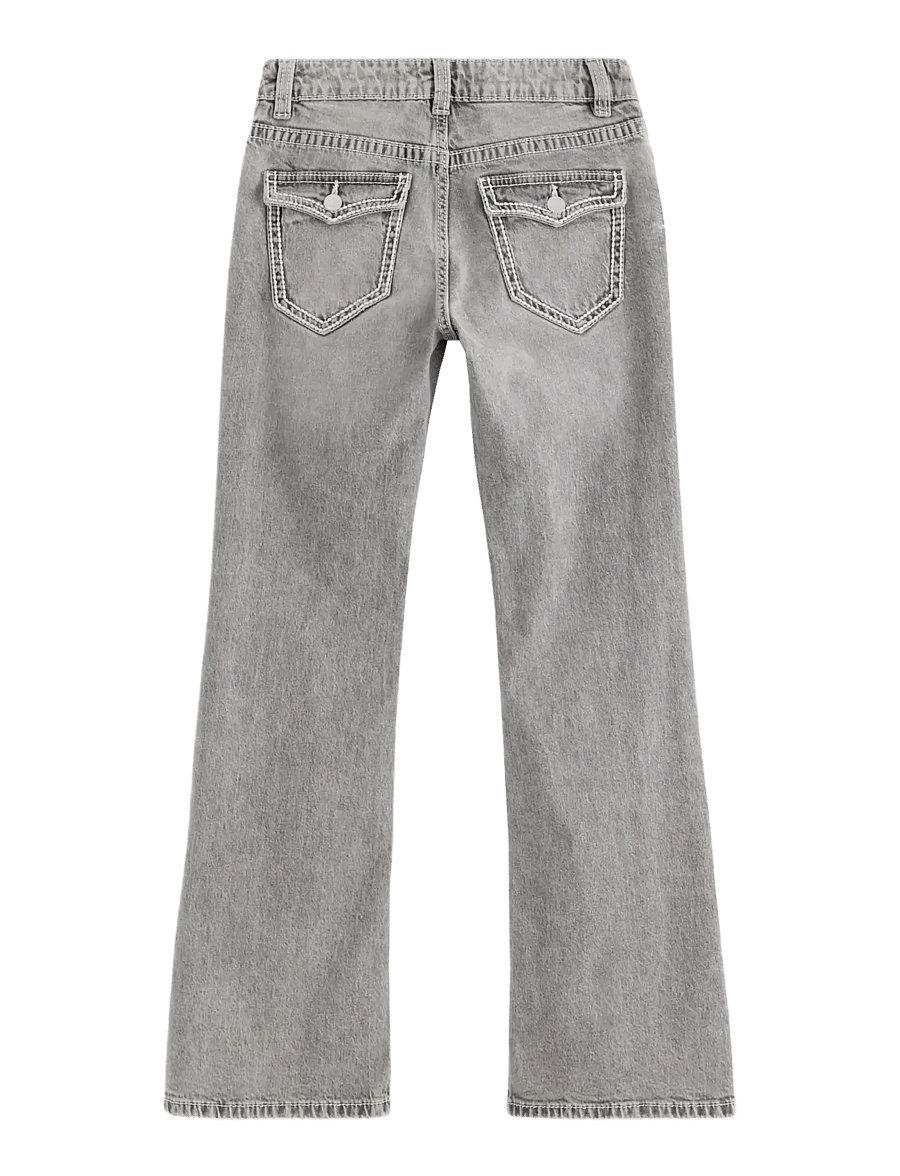 Lindex - Trousers denim Freja pockets a - dżinsy typu bootcut - grey - 2