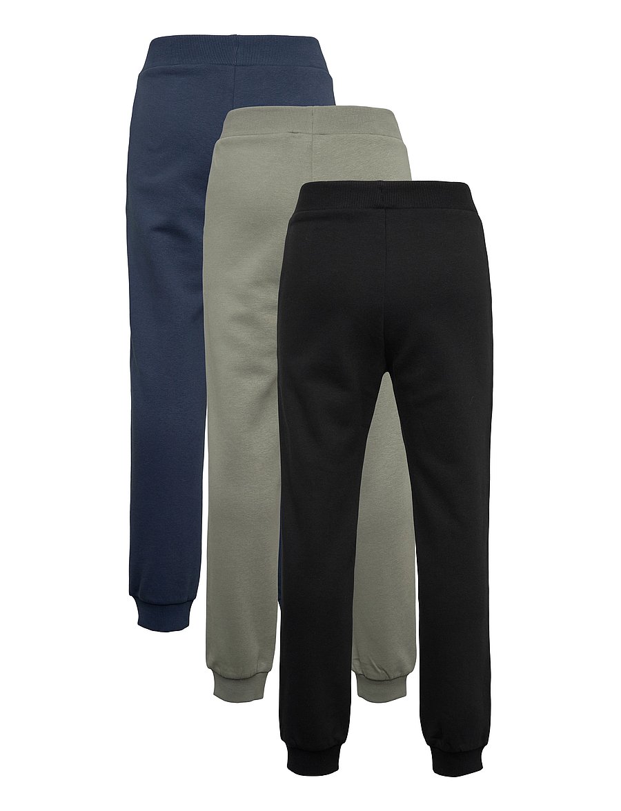 Lindex - Trousers basic 3 pack - dark blue - 1