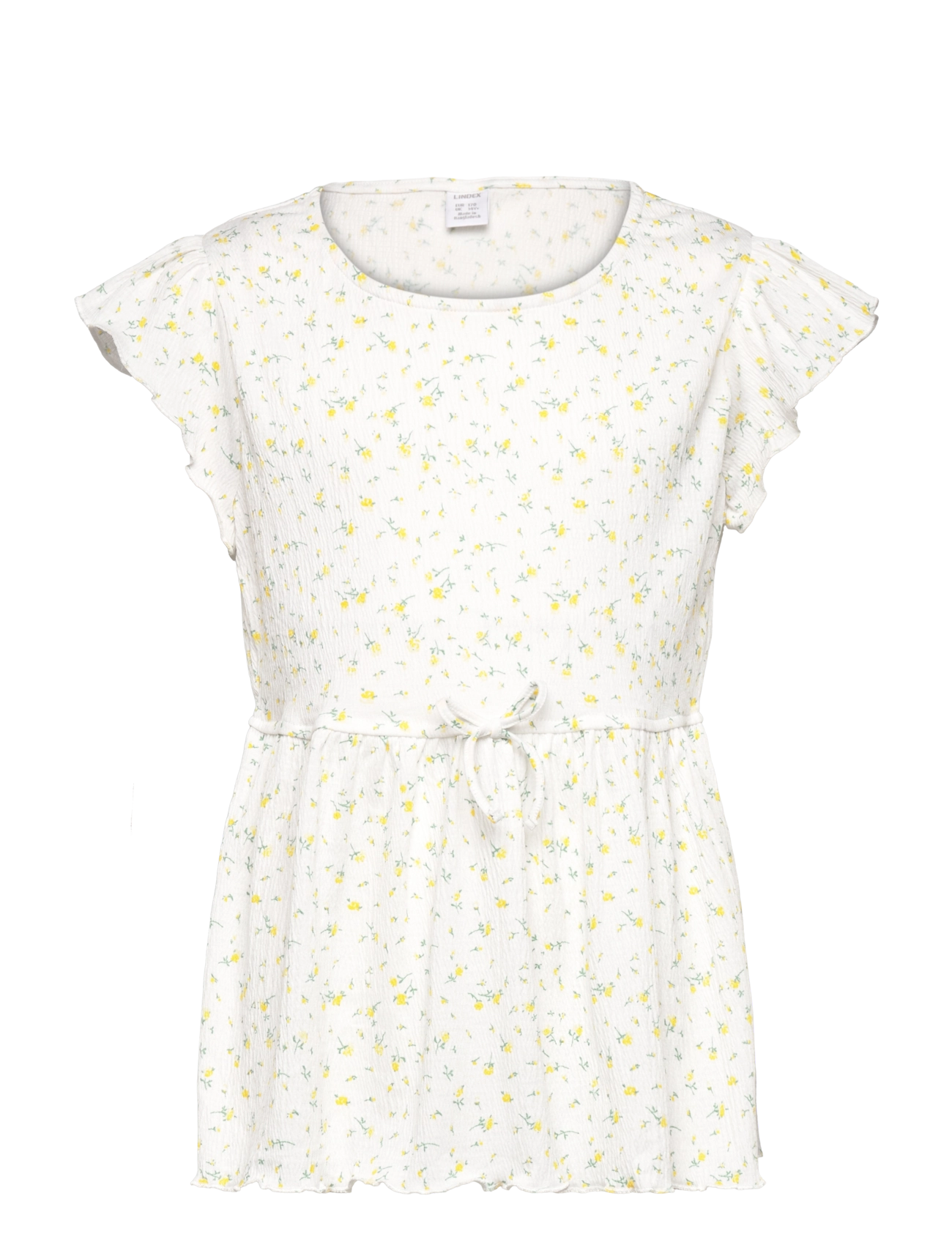 LINDEX Oberteil Peplum Cute Weiß - 128 - Kinder