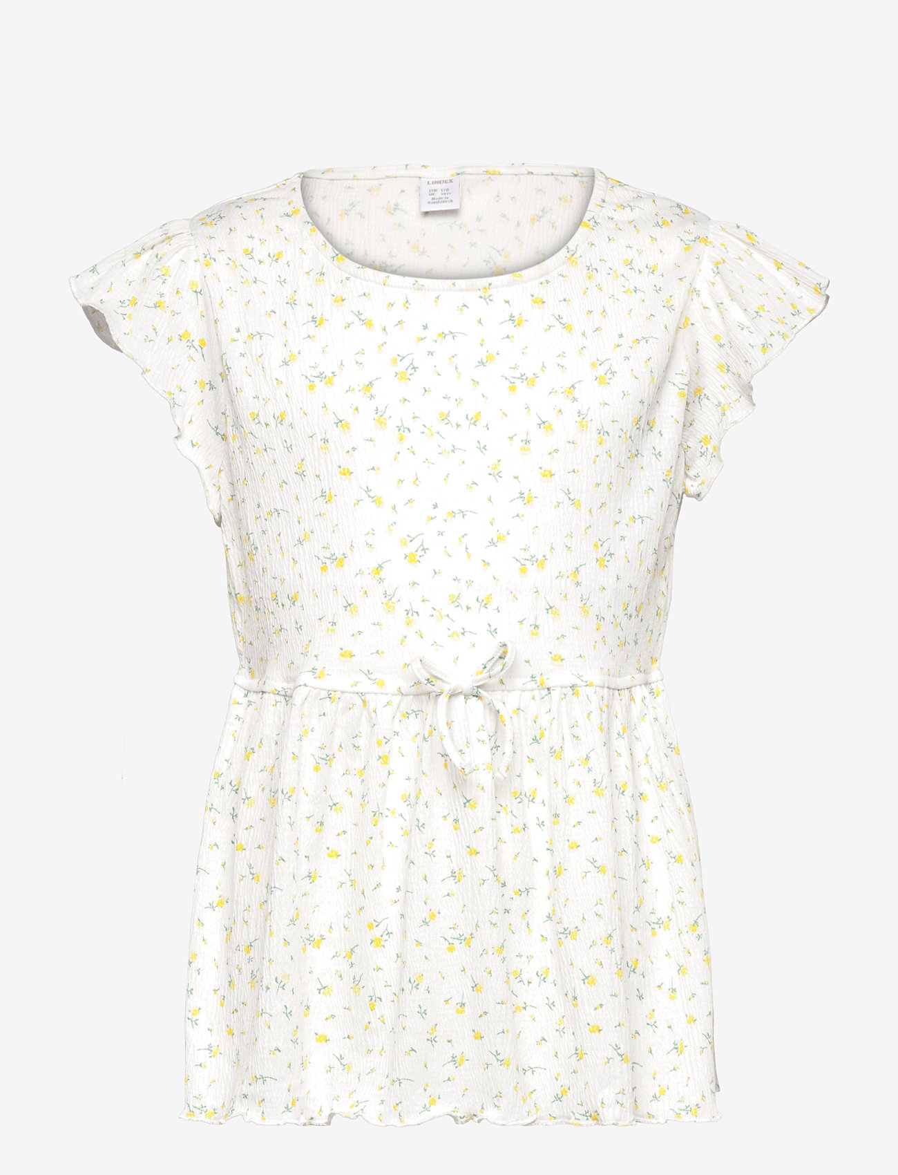 Lindex - Top peplum cute - bluzki i tuniki - off white - 1