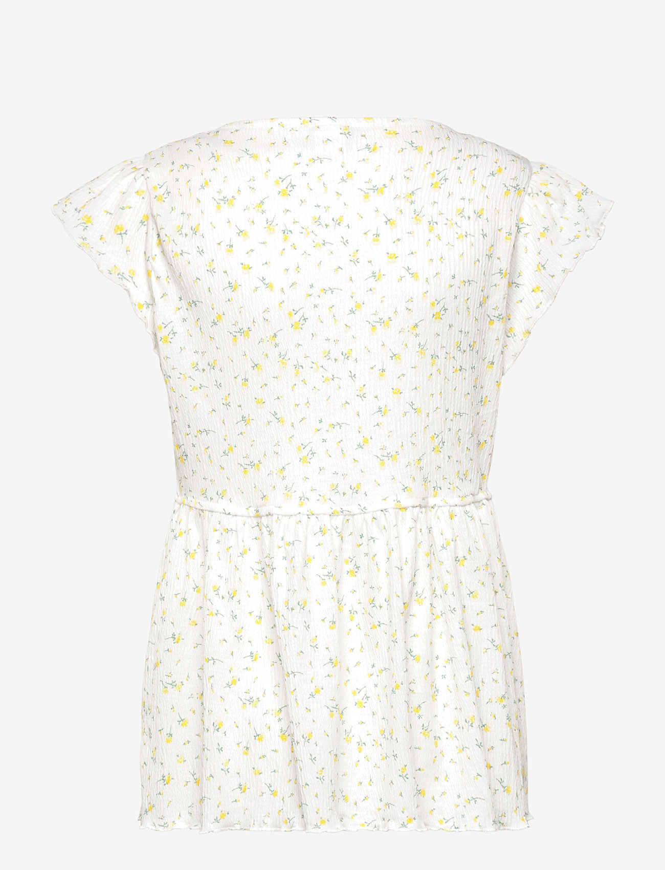 Lindex - Top peplum cute - bluzki i tuniki - off white - 2