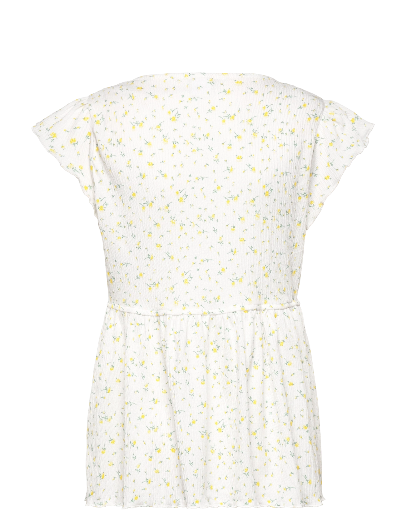 Lindex - Top peplum cute - sommerkupp - off white - 2