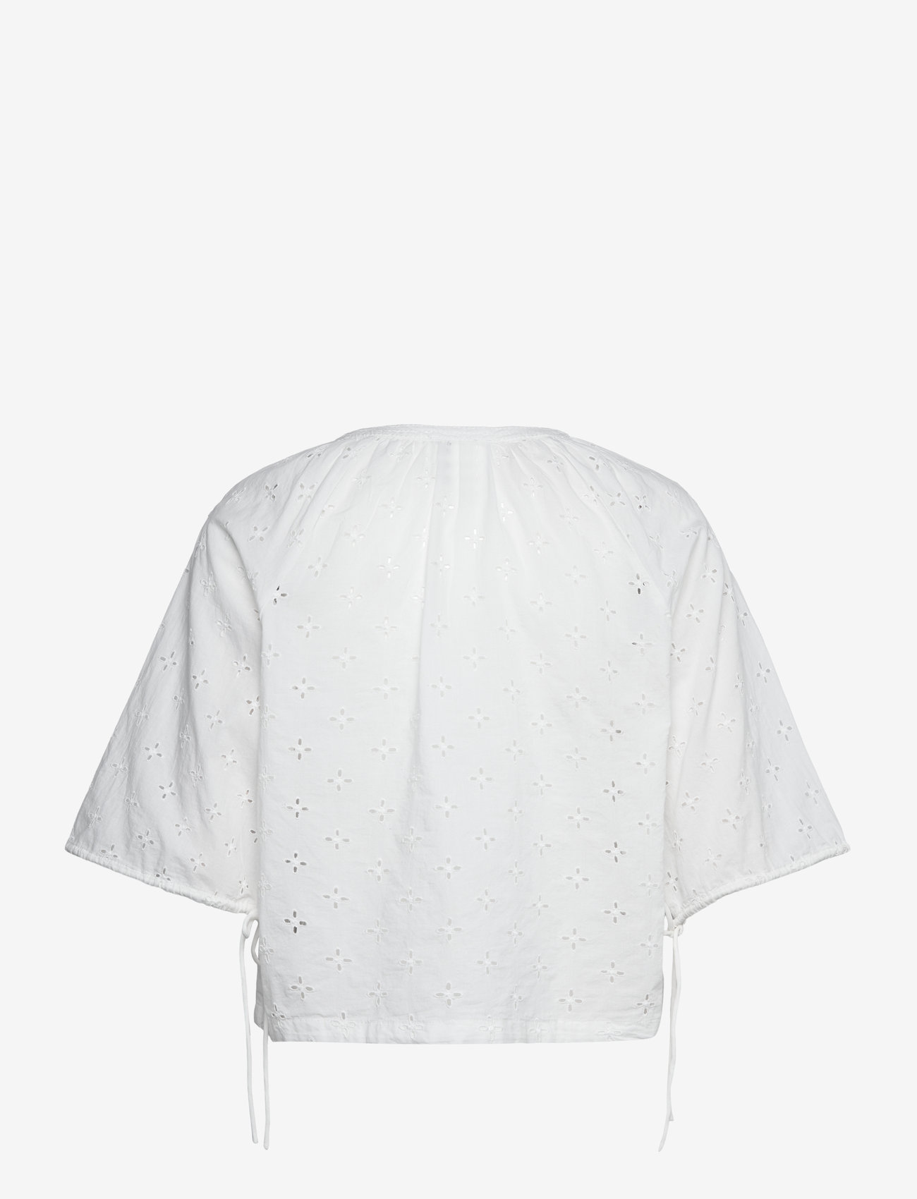 Lindex - Blouse Regina - short-sleeved blouses - light white - 2