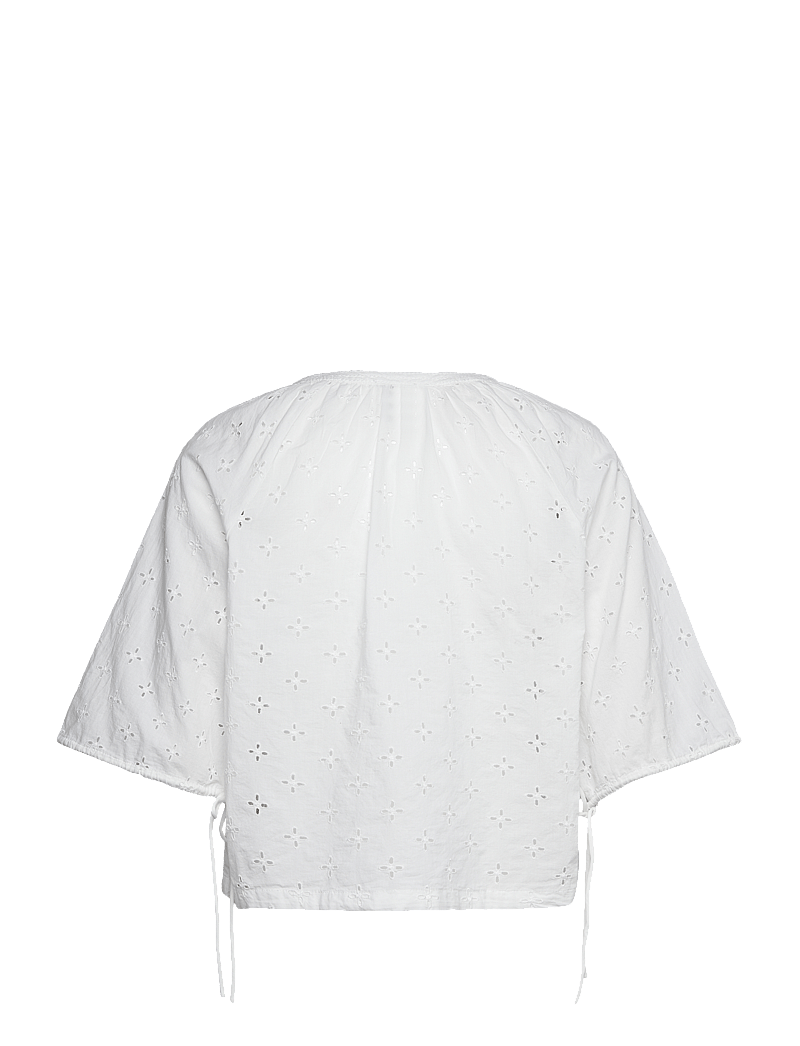 Lindex - Blouse Regina - short-sleeved blouses - light white - 2