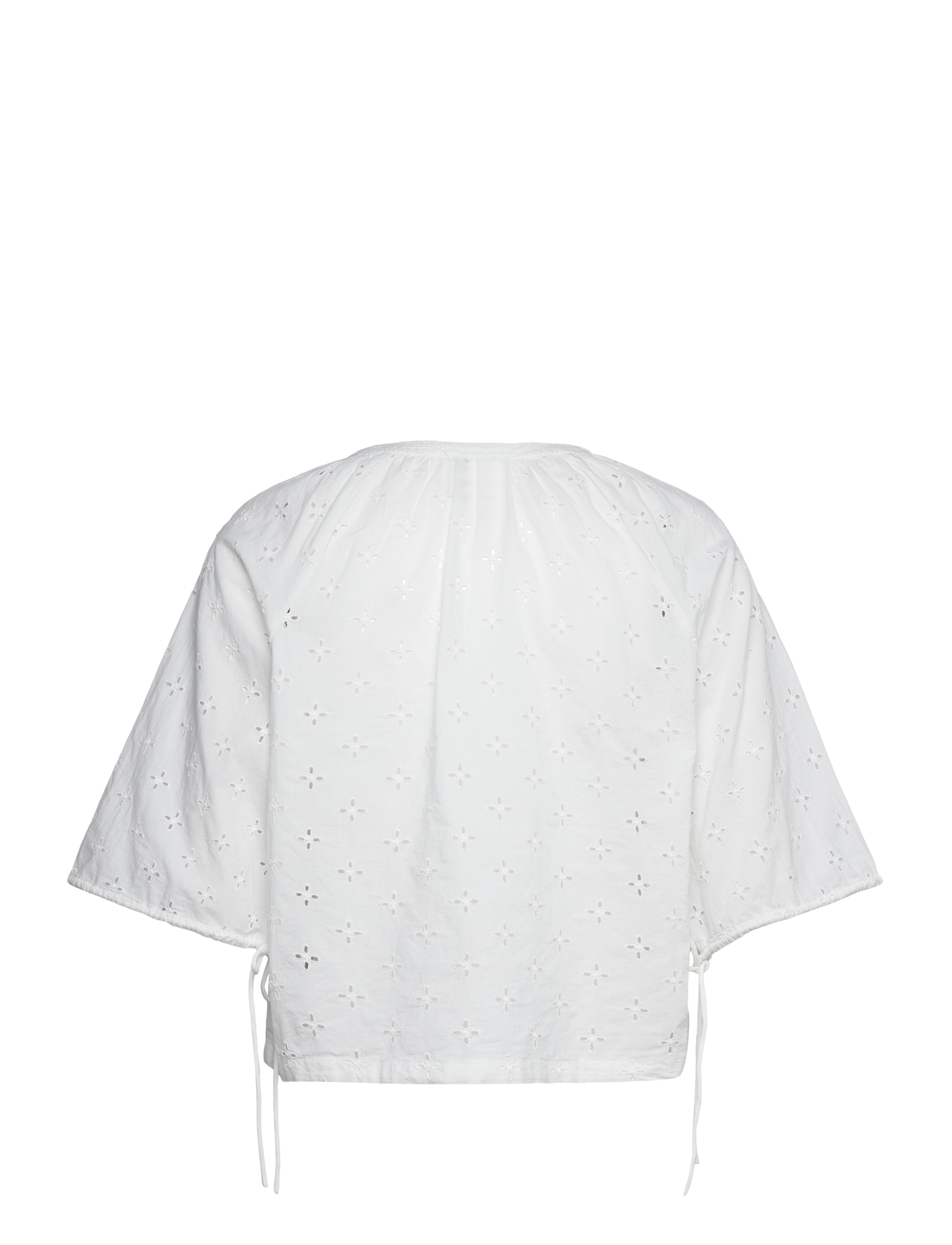 Lindex - Blouse Regina - lühikeste varrukatega pluusid - light white - 2