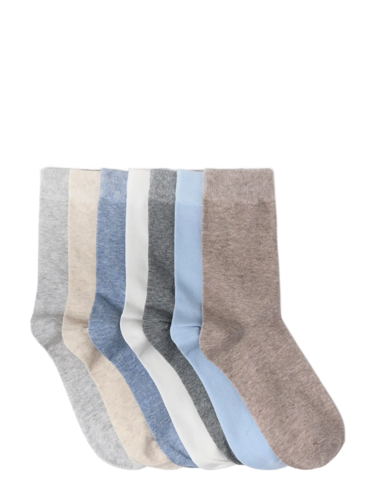 Lindex - 7-pack socks - light blue - 1
